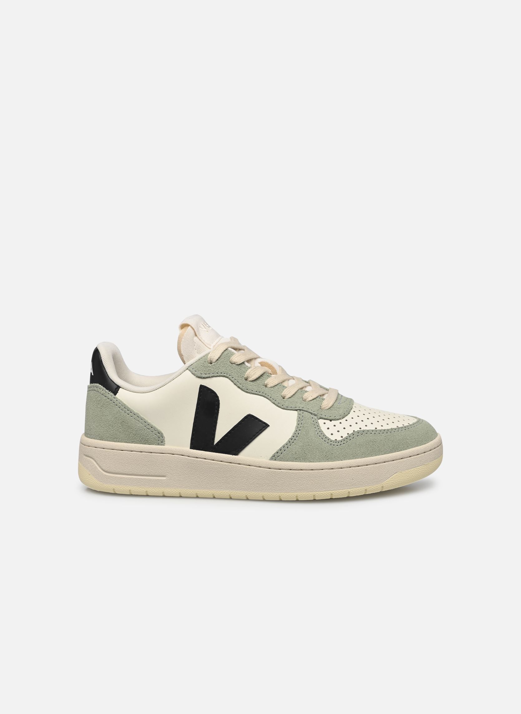 Lage sneakers V-10 W dames groen Veja Lage sneakers V-10 W dames groen PURE_BLACK_CLAY