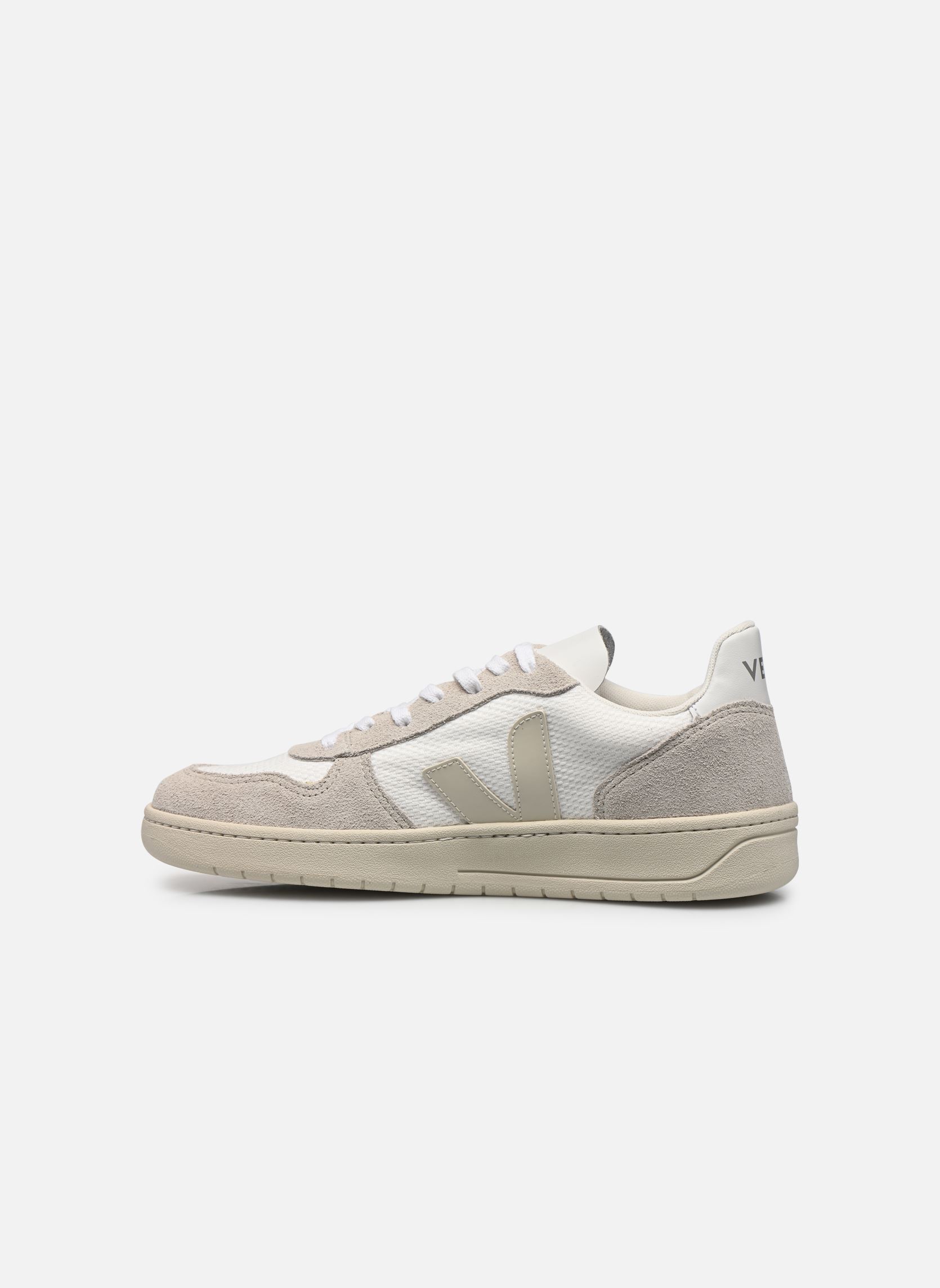 Baskets basses V-10 M homme blanc Veja Baskets basses V-10 M homme blanc WHITE_NATURAL_PIERRE