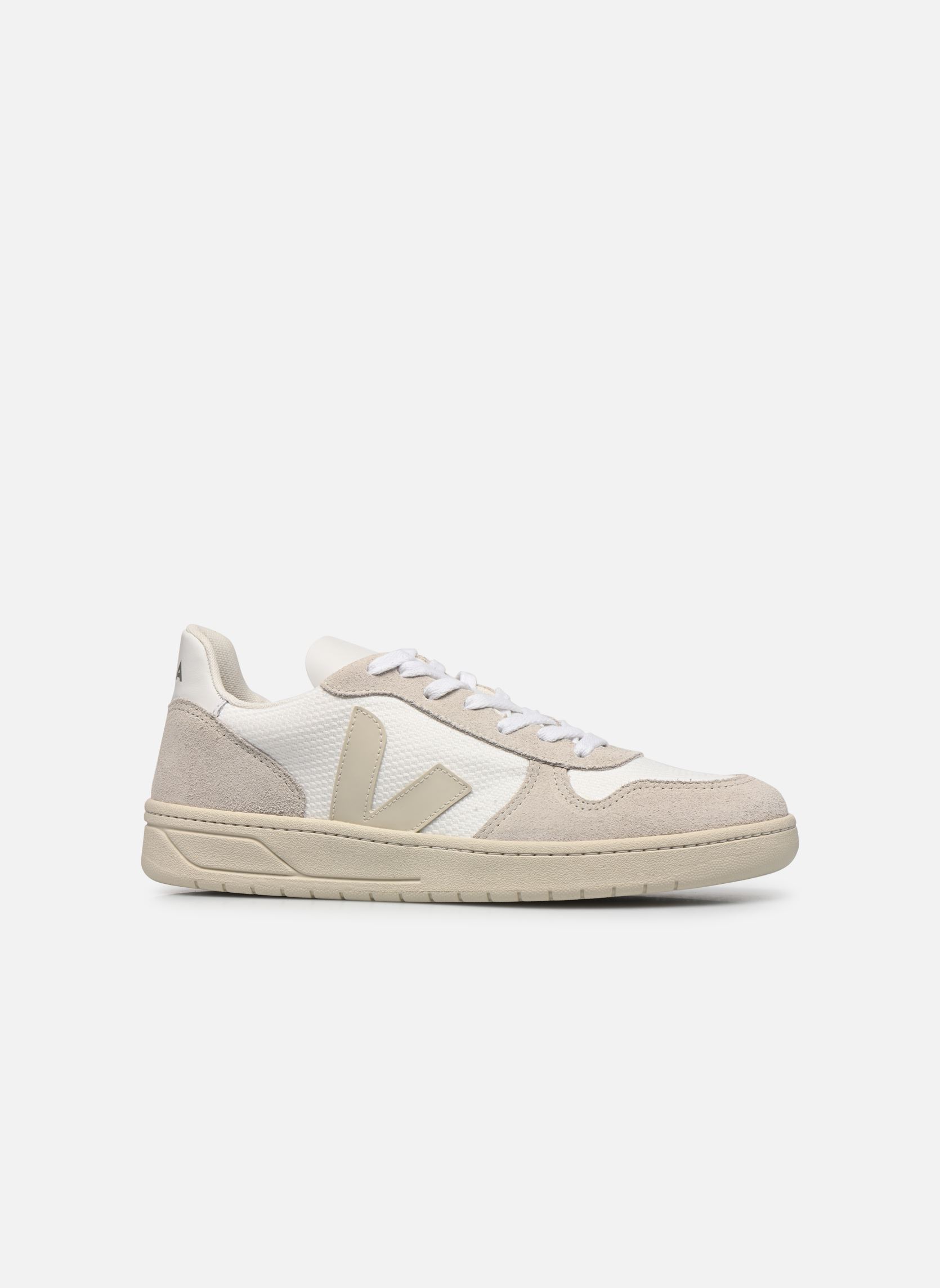 Baskets basses V-10 M homme blanc Veja Baskets basses V-10 M homme blanc WHITE_NATURAL_PIERRE