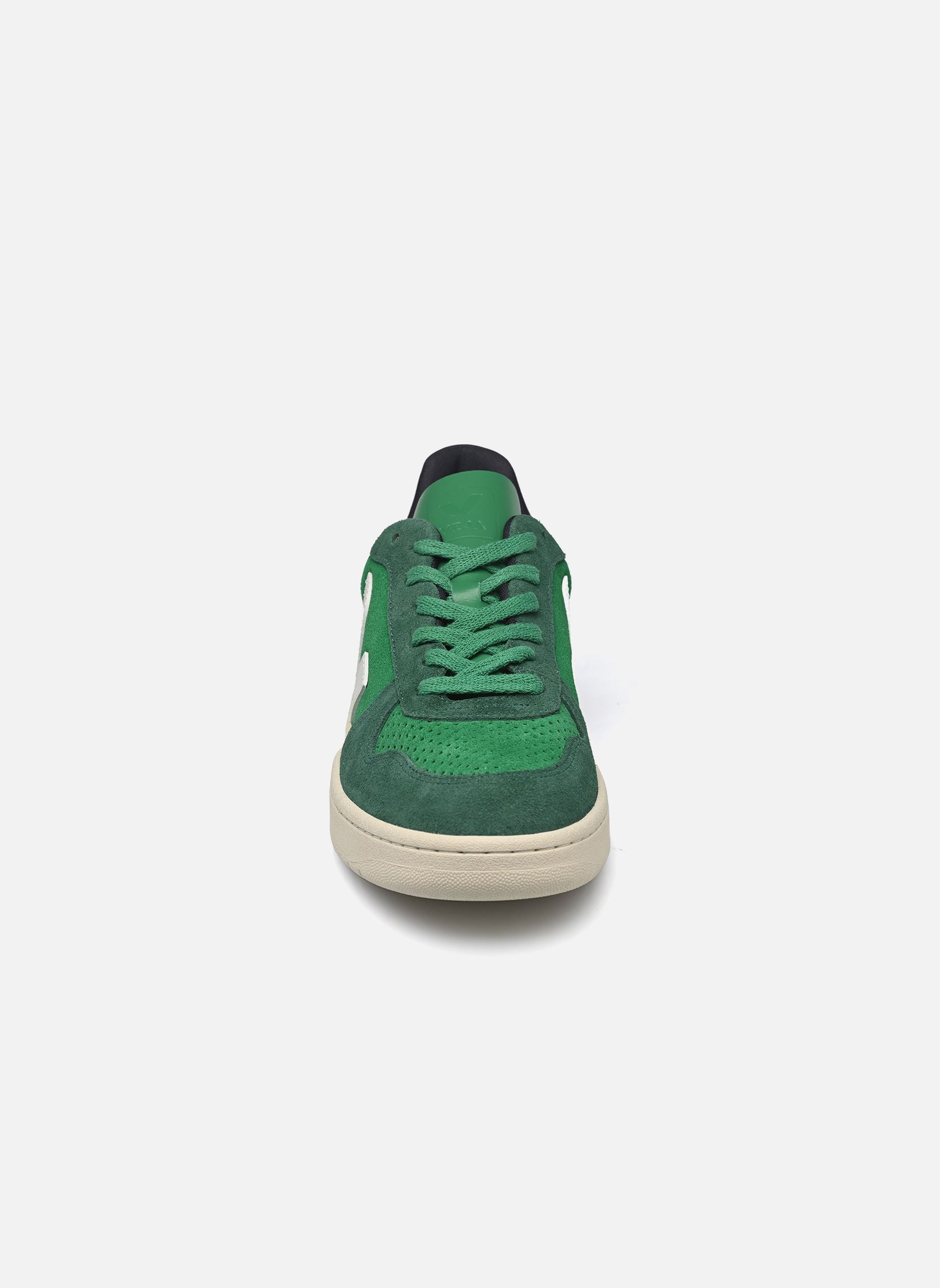 Niedrige Sneaker V-10 M herren grün Veja Niedrige Sneaker V-10 M herren grün EMERAUDE_PIERRE_BLACK