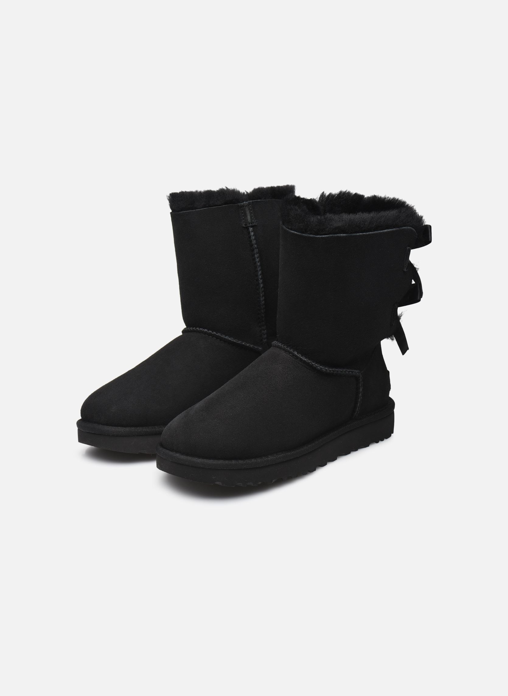 Bottines fourrées W Bailey Bow II femme noir UGG Bottines fourrées W Bailey Bow II femme noir BLACK