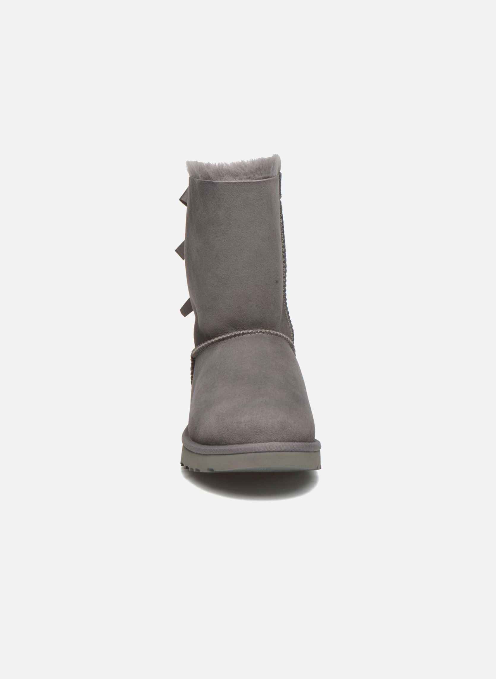 Bottines fourrées W Bailey Bow II femme gris UGG Bottines fourrées W Bailey Bow II femme gris GREY