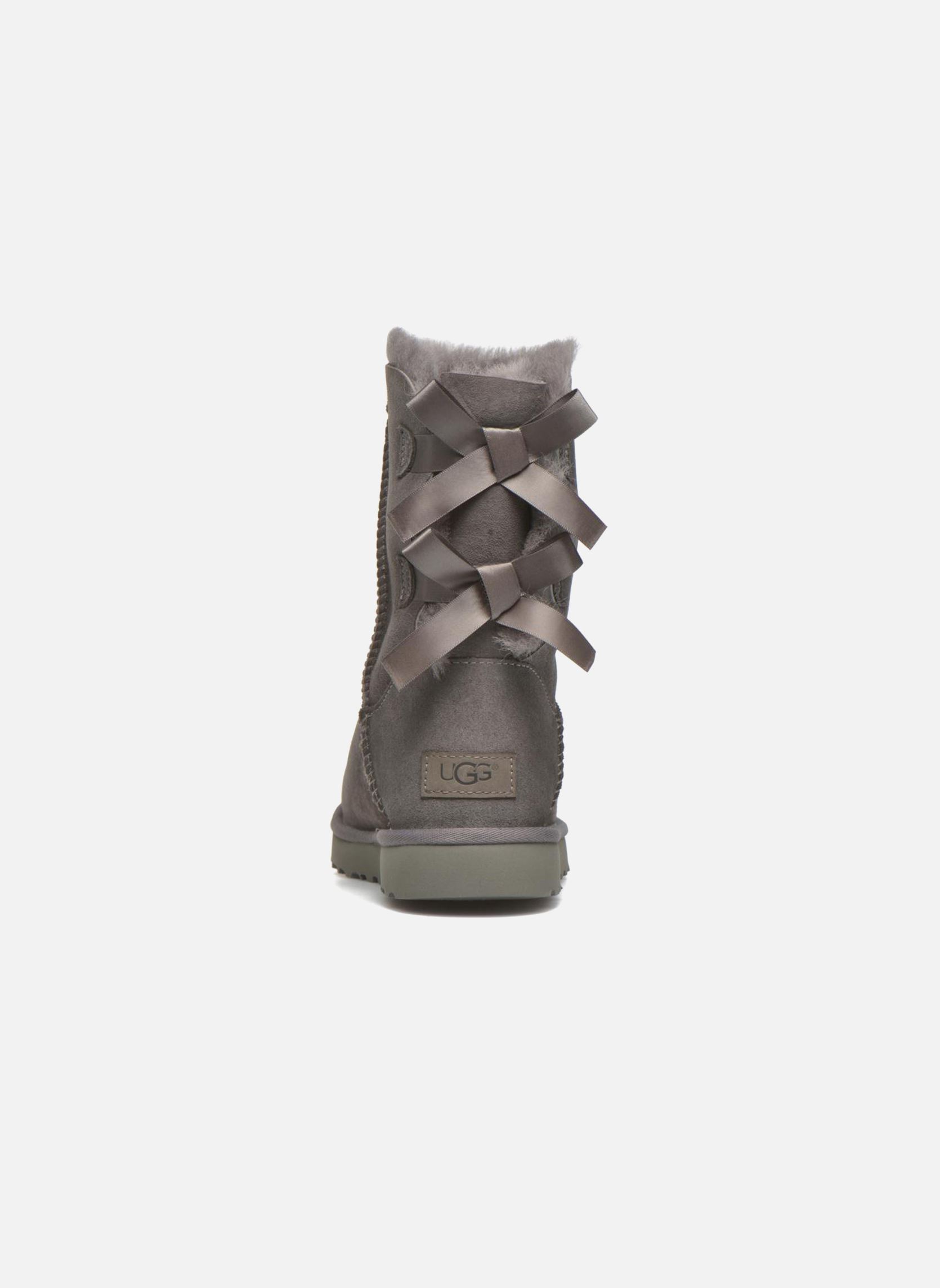 Bottines fourrées W Bailey Bow II femme gris UGG Bottines fourrées W Bailey Bow II femme gris GREY