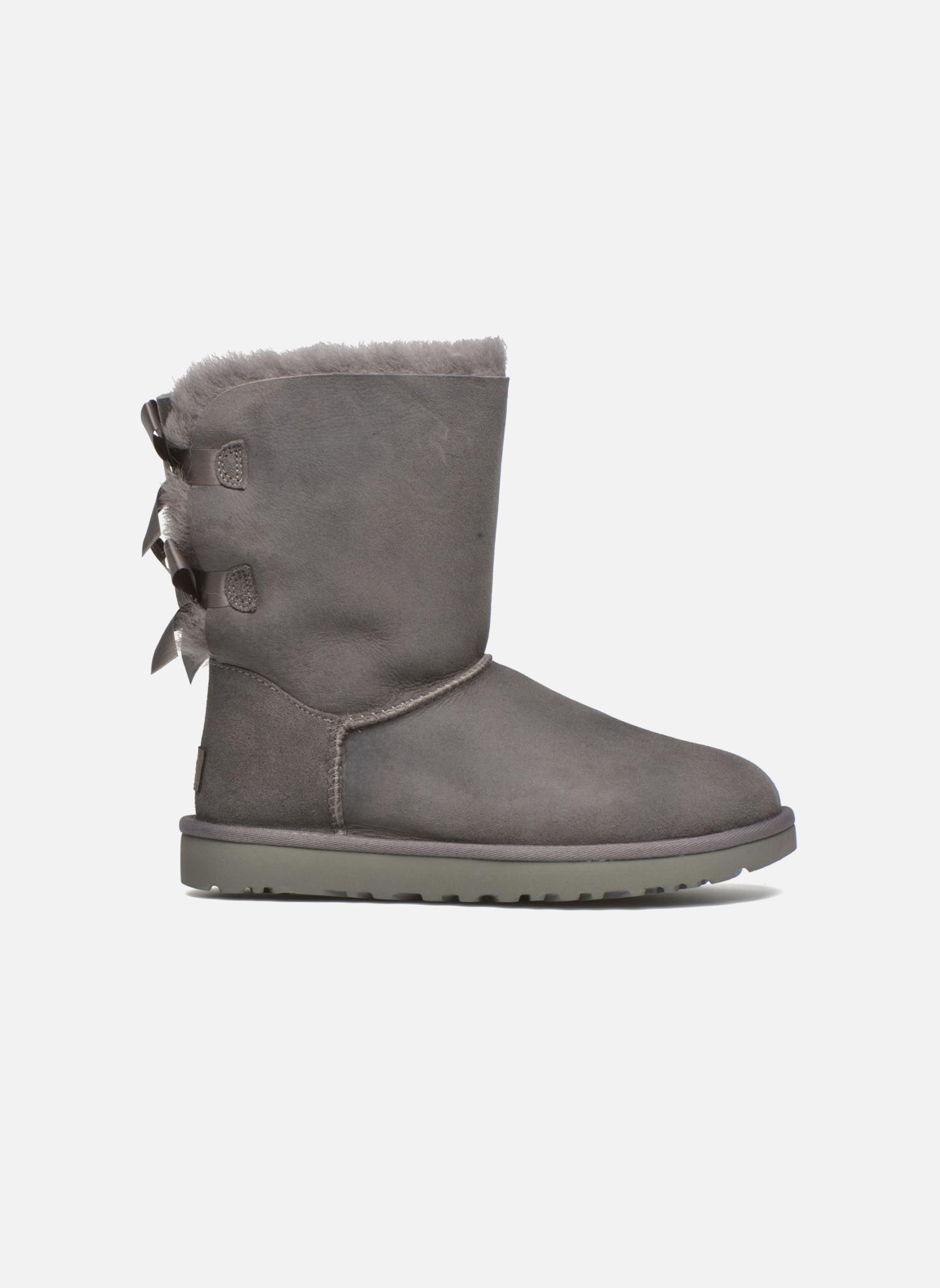 Bottines fourrées W Bailey Bow II femme gris UGG Bottines fourrées W Bailey Bow II femme gris GREY