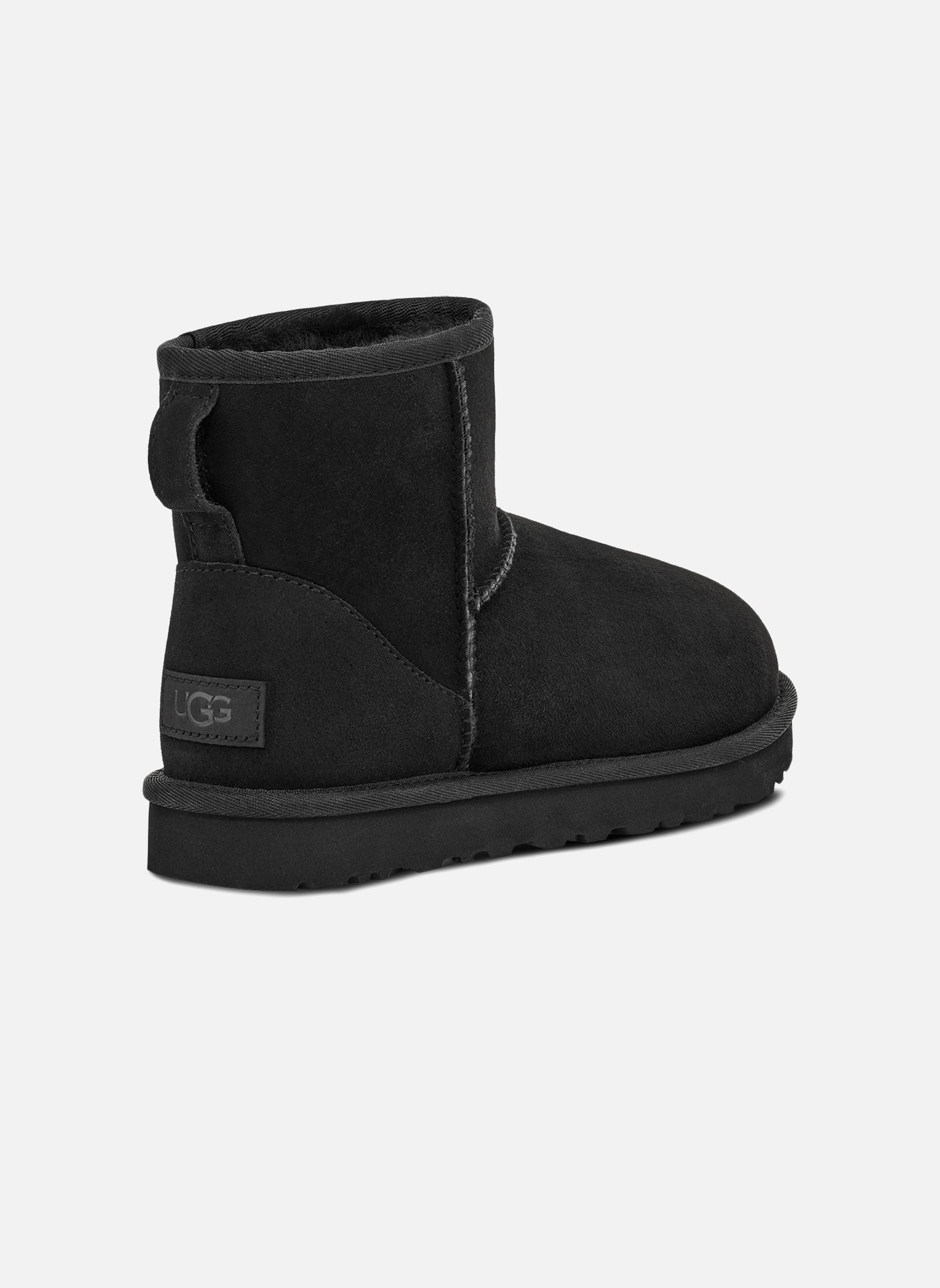 Gevoerde enkellaarsjes W Classic Mini II dames zwart UGG Gevoerde enkellaarsjes W Classic Mini II dames zwart BLACK