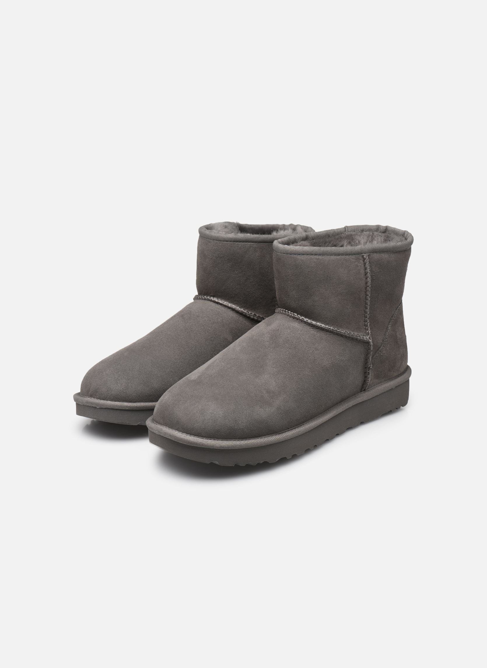 Stivaletti foderati W Classic Mini II donna grigio UGG Stivaletti foderati W Classic Mini II donna grigio GREY