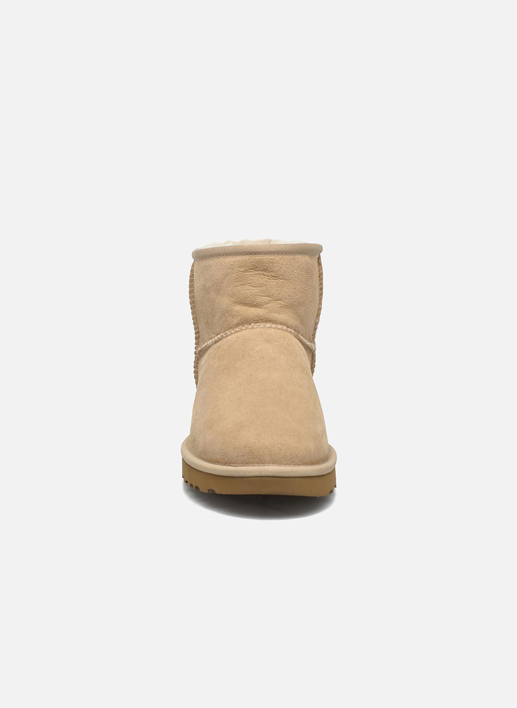 Stivaletti foderati W Classic Mini II donna marrone UGG Stivaletti foderati W Classic Mini II donna marrone SAND