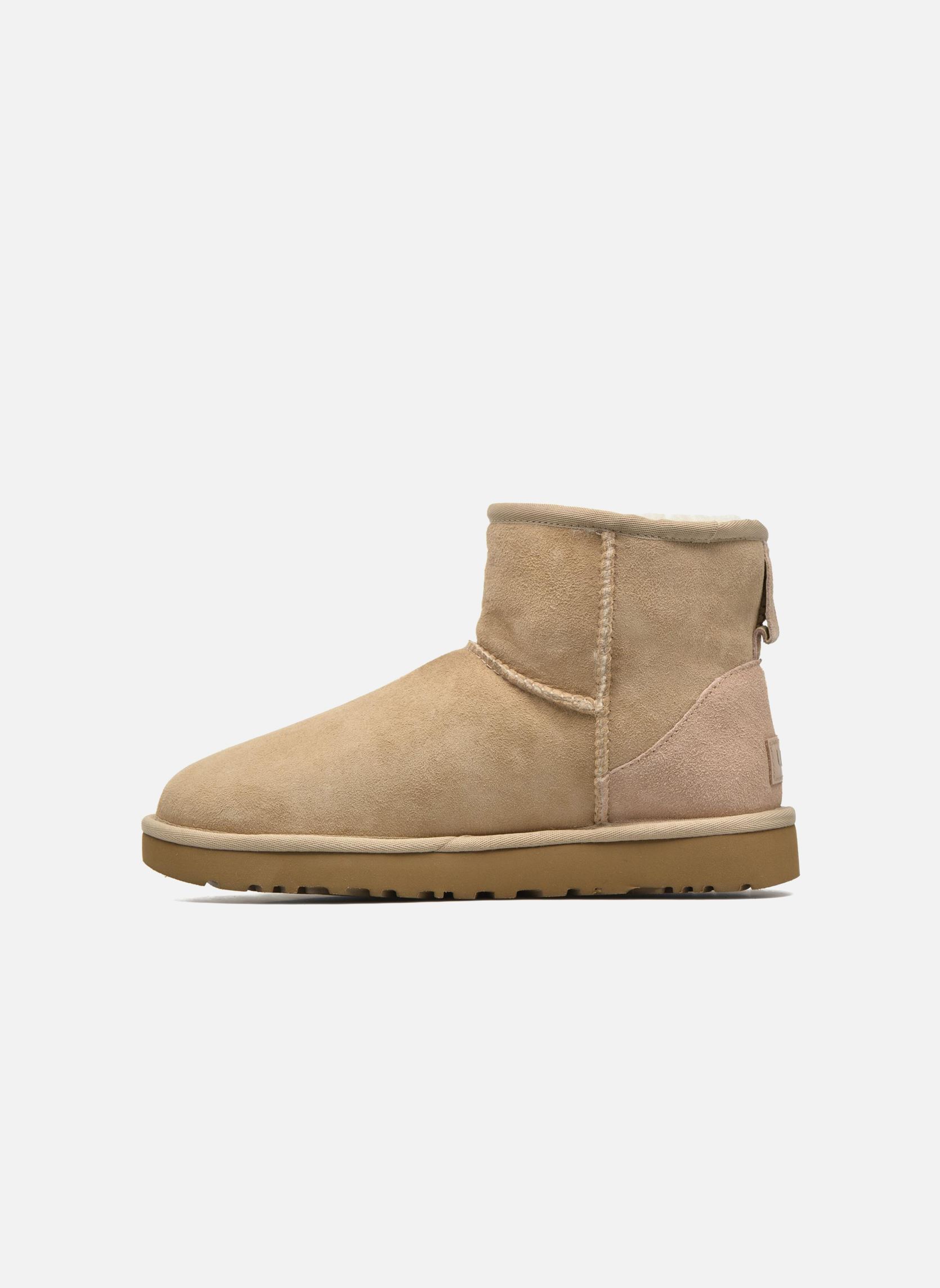 Stivaletti foderati W Classic Mini II donna marrone UGG Stivaletti foderati W Classic Mini II donna marrone SAND