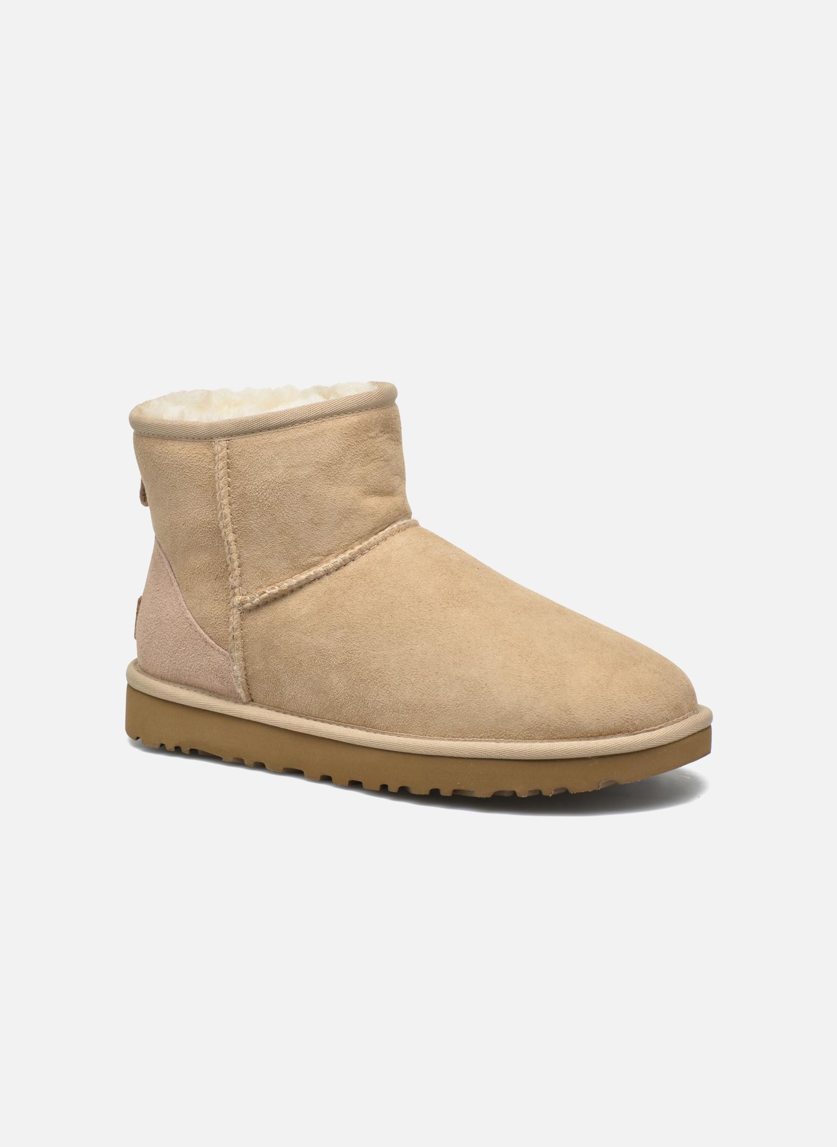Stivaletti foderati W Classic Mini II donna marrone UGG Stivaletti foderati W Classic Mini II donna marrone SAND