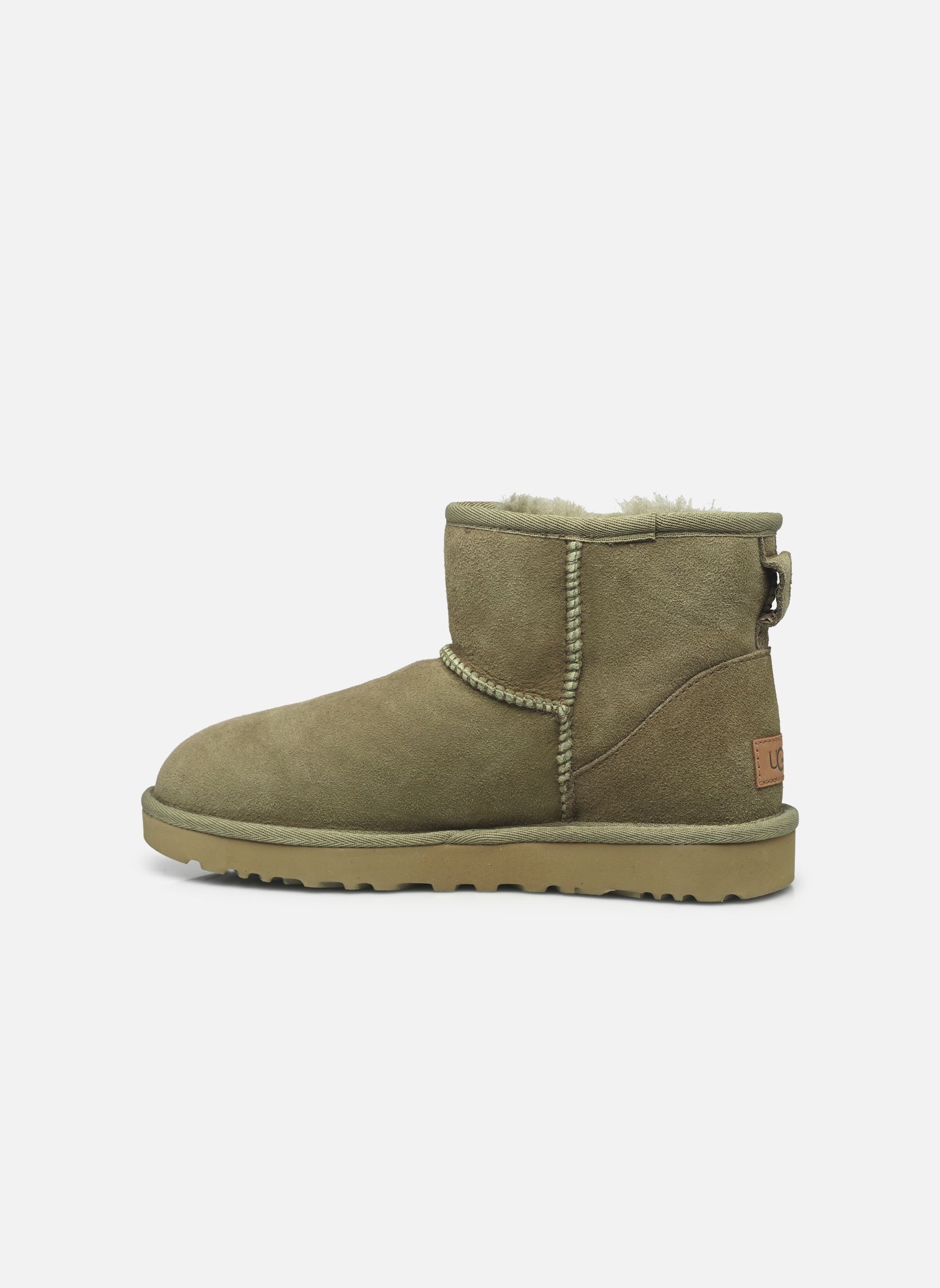 Botines forrados W Classic Mini II mujer verde UGG Botines forrados W Classic Mini II mujer verde ANTILOPE