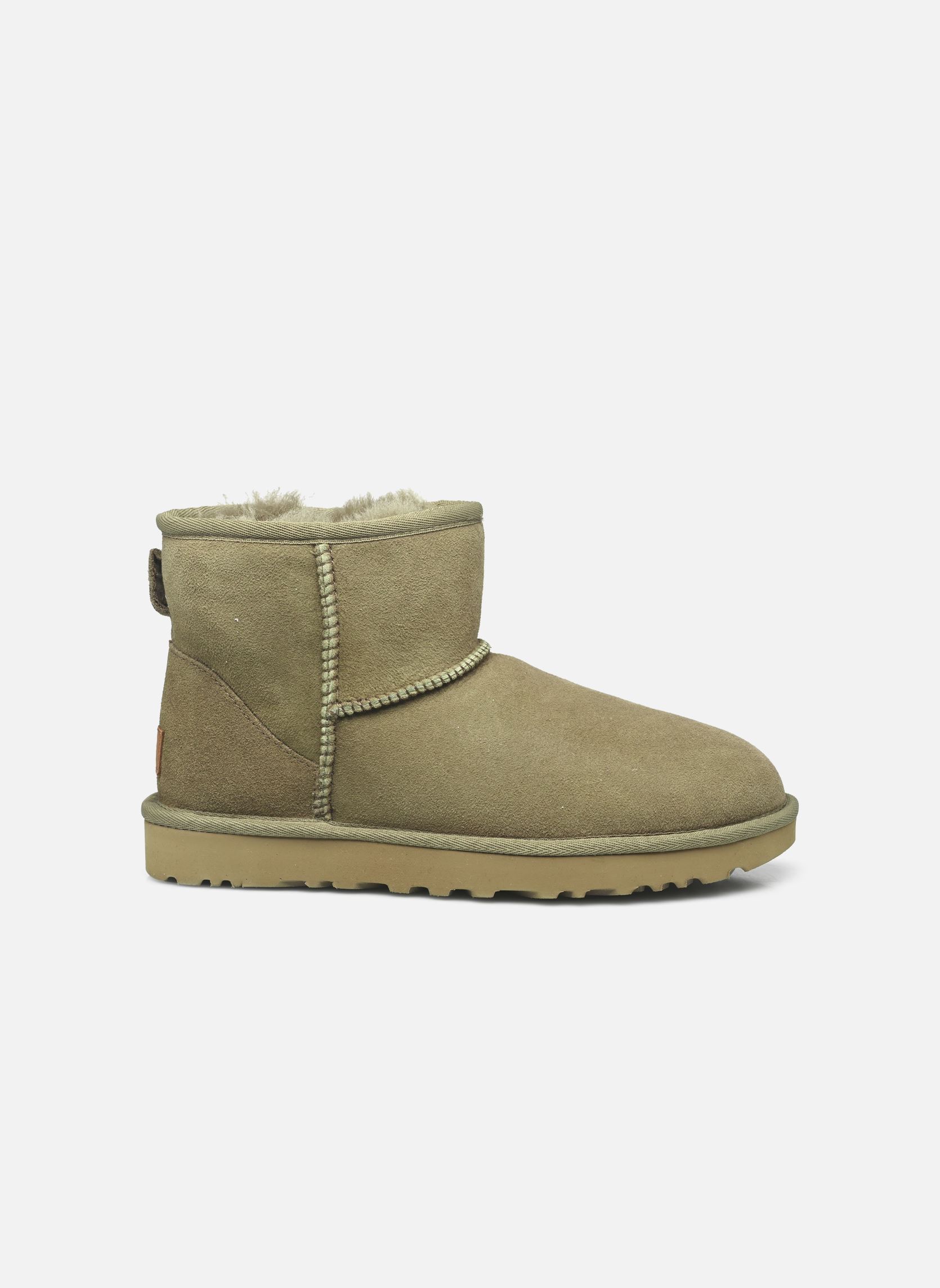 Botines forrados W Classic Mini II mujer verde UGG Botines forrados W Classic Mini II mujer verde ANTILOPE