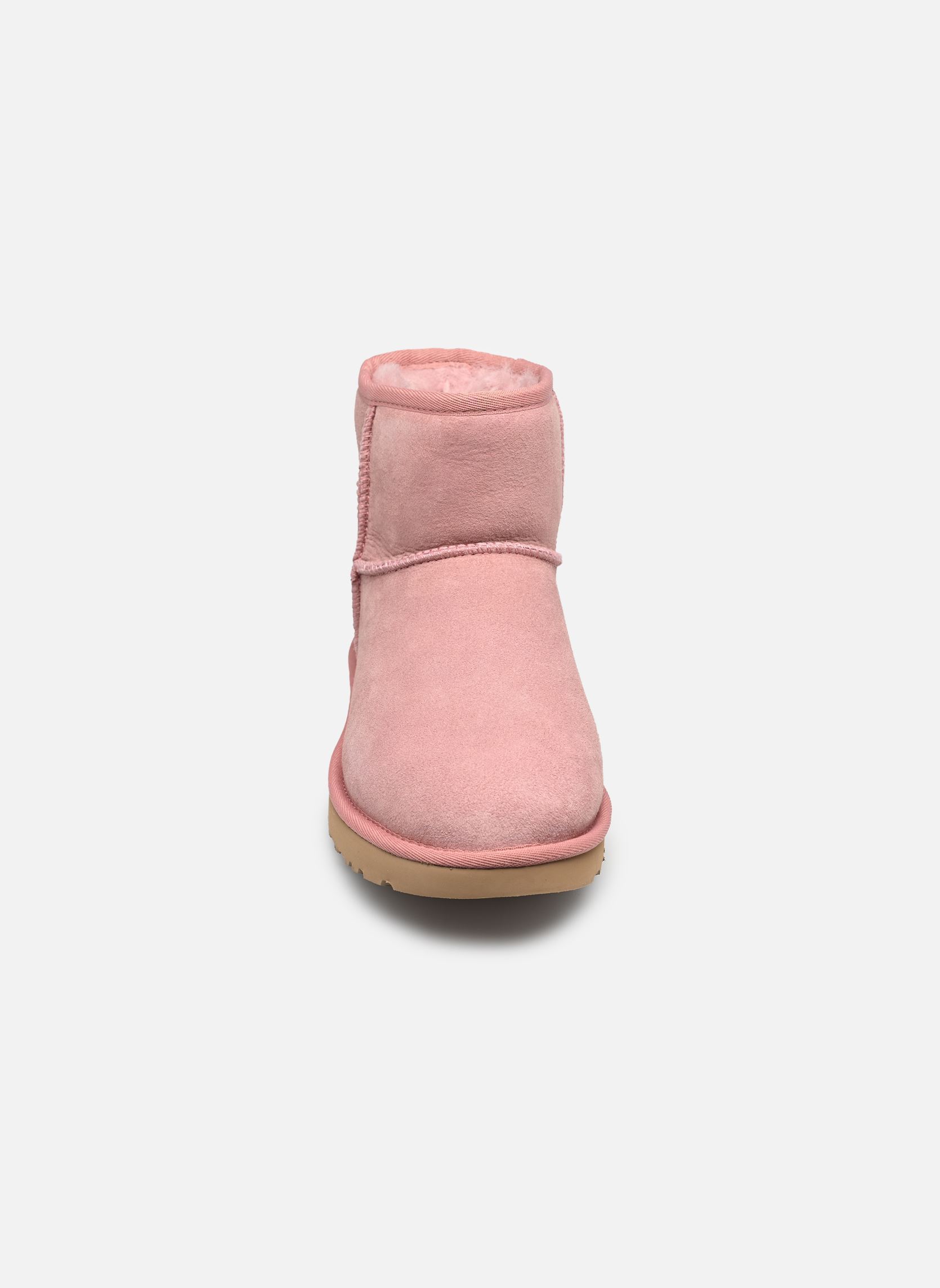 Gefütterte Stiefeletten W Classic Mini II damen rosa UGG Gefütterte Stiefeletten W Classic Mini II damen rosa PINK DAWN