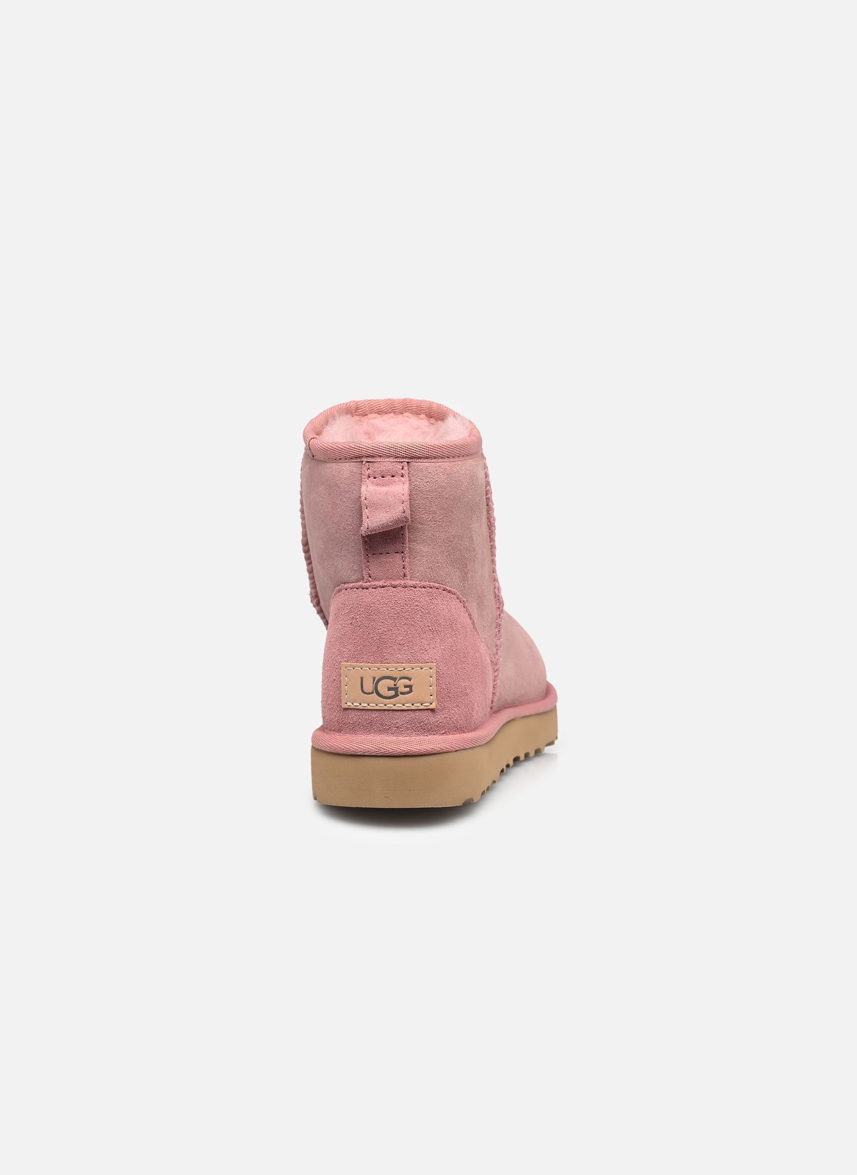 Gefütterte Stiefeletten W Classic Mini II damen rosa UGG Gefütterte Stiefeletten W Classic Mini II damen rosa PINK DAWN