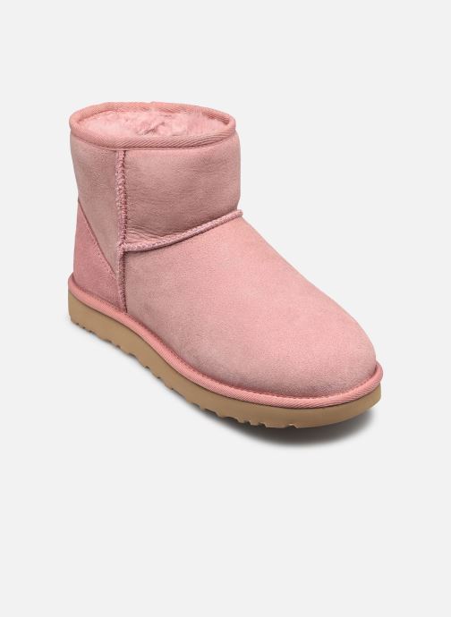 UGG Bottines fourrées W Classic Mini II femme rose
