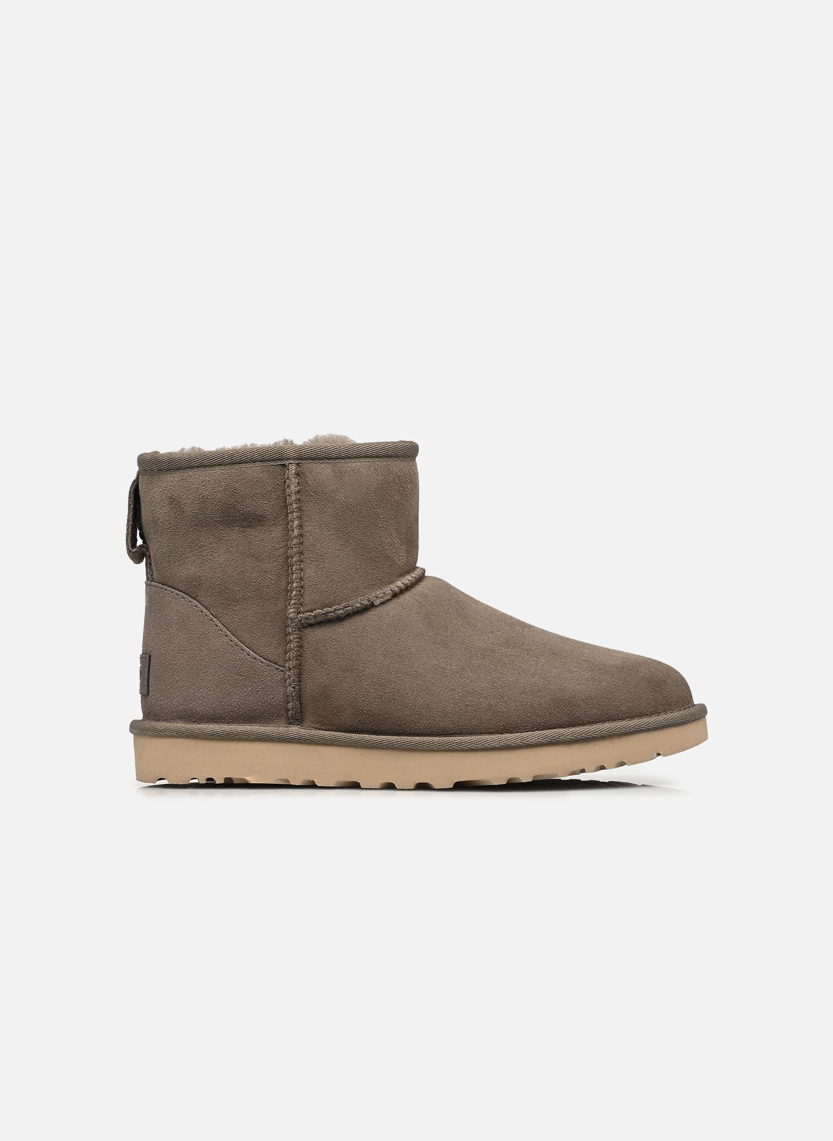 Gefütterte Stiefeletten W Classic Mini II damen grau UGG Gefütterte Stiefeletten W Classic Mini II damen grau DRIED OREGANO