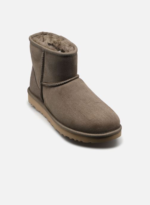 UGG Bottines fourrées W Classic Mini II femme gris