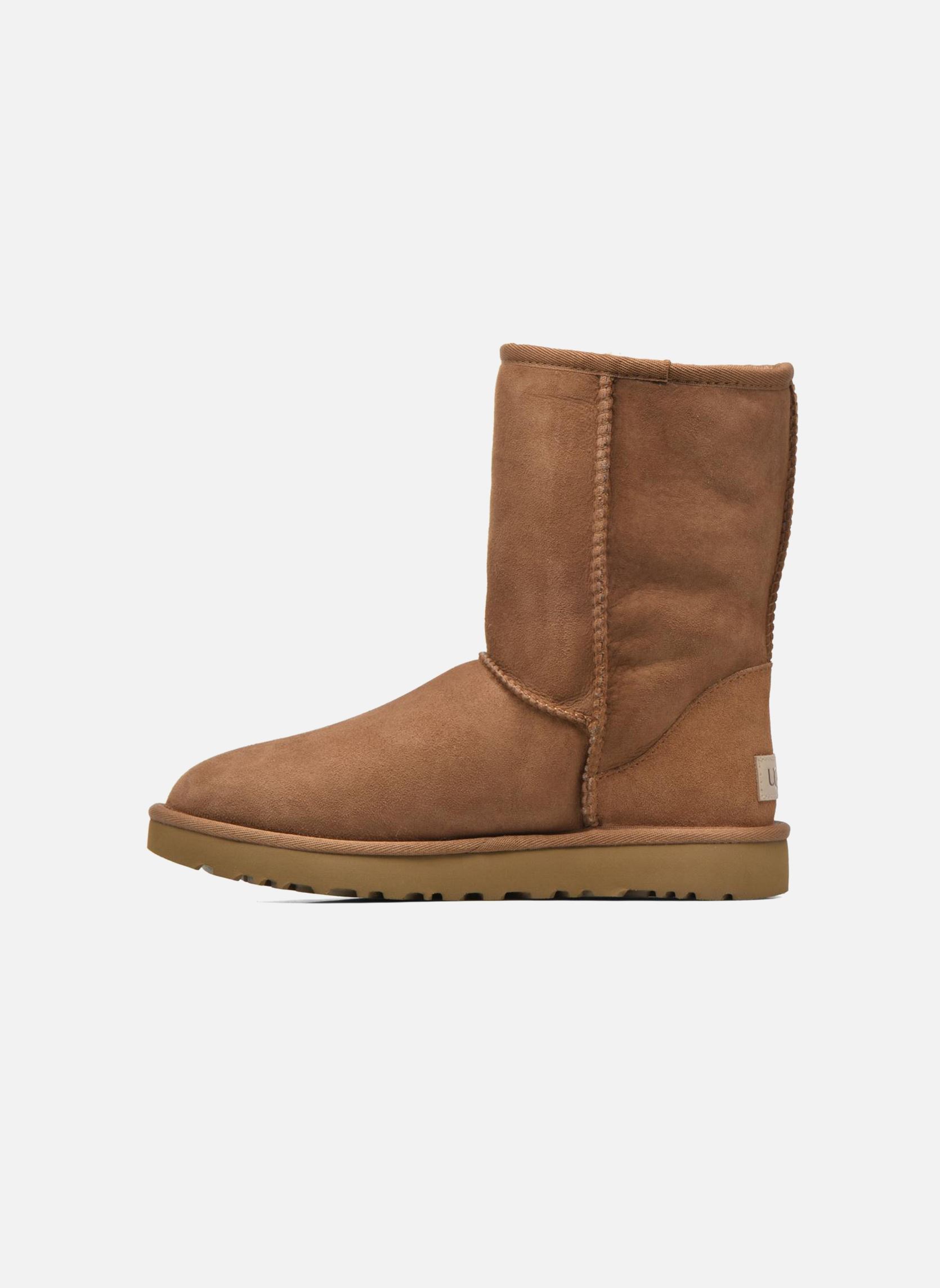Gefütterte Stiefeletten W Classic Short II damen braun UGG Gefütterte Stiefeletten W Classic Short II damen braun CHESTNUT