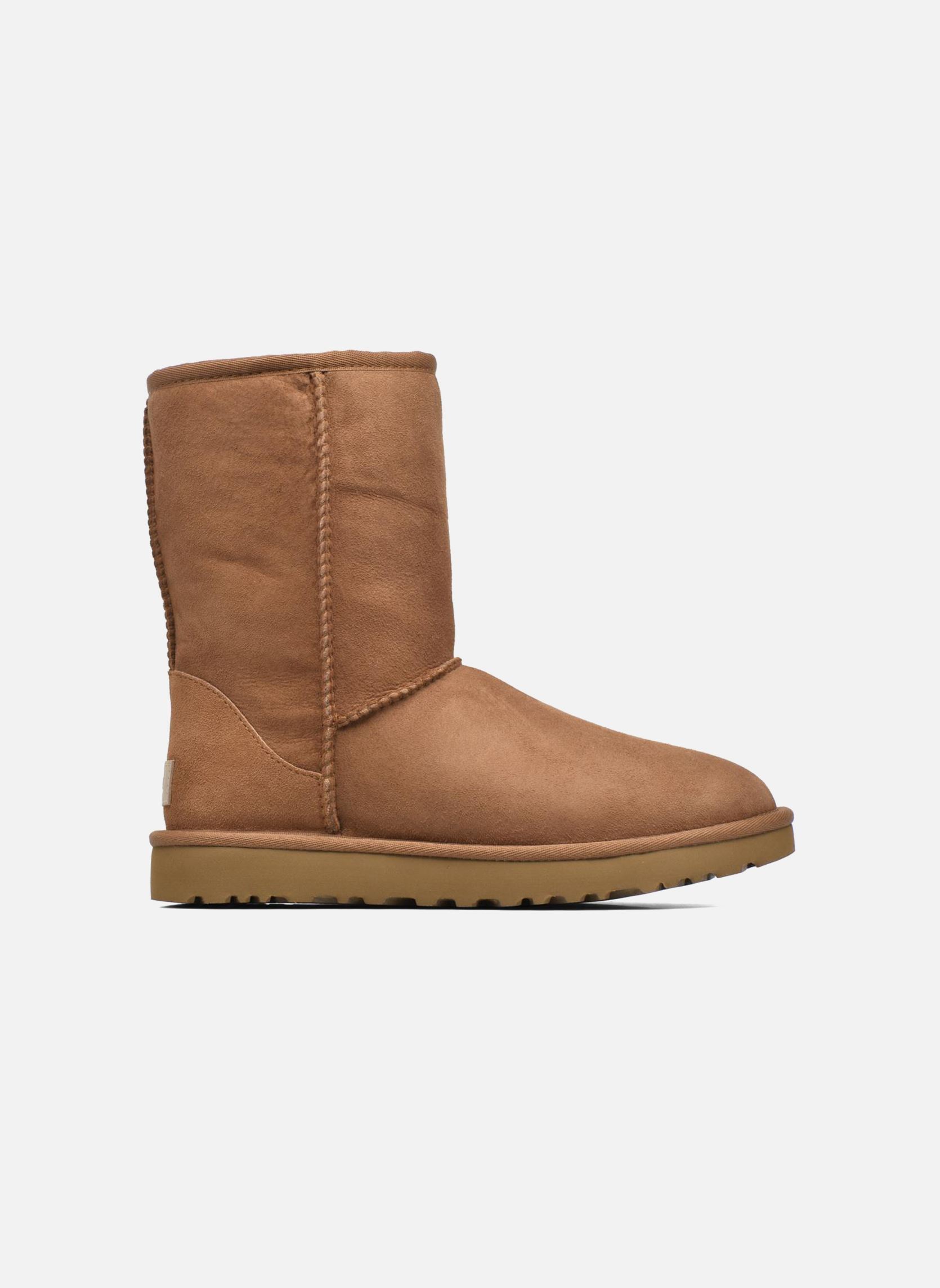 Gefütterte Stiefeletten W Classic Short II damen braun UGG Gefütterte Stiefeletten W Classic Short II damen braun CHESTNUT