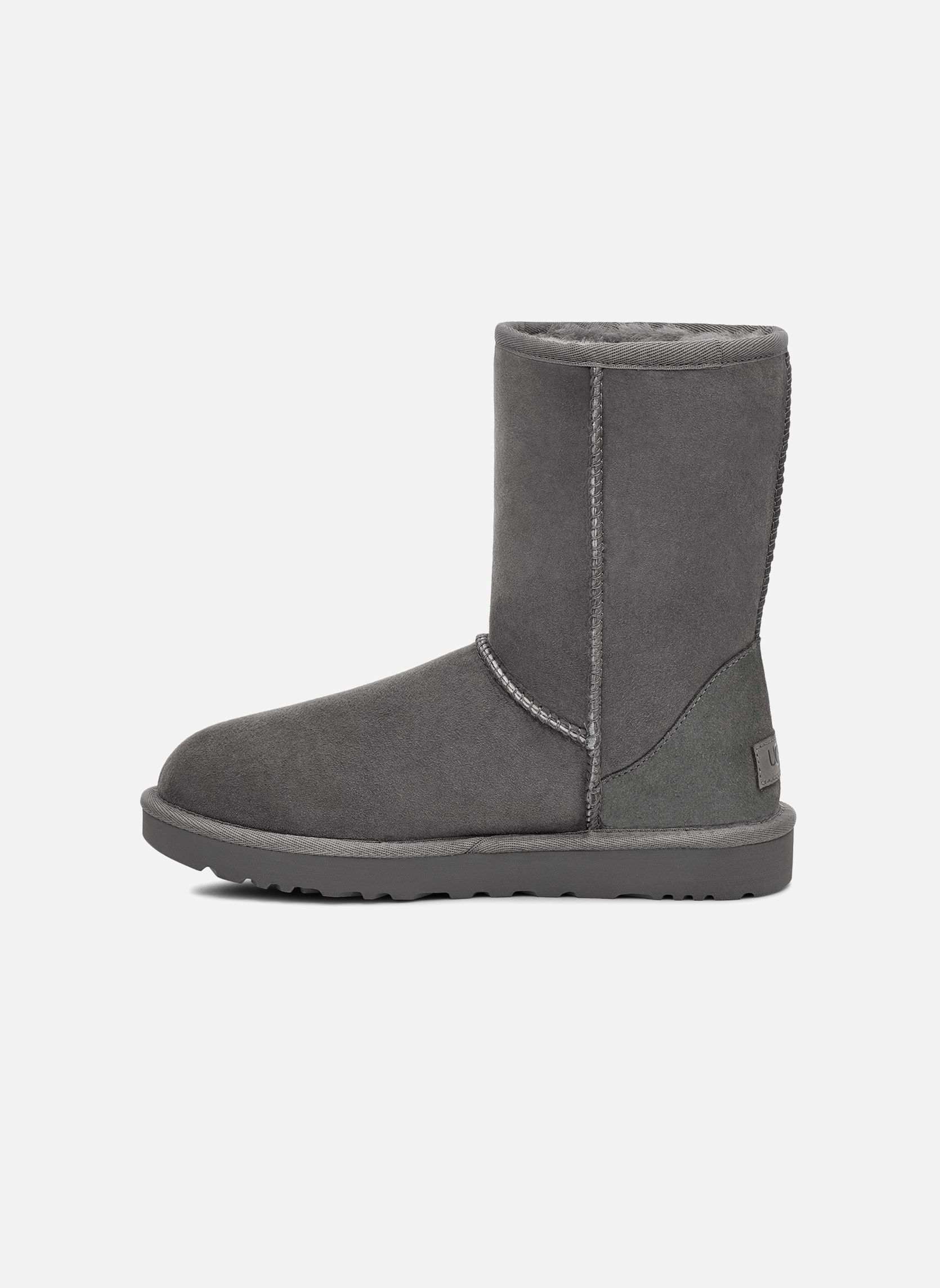 Bottines fourrées W Classic Short II femme gris UGG Bottines fourrées W Classic Short II femme gris GREY