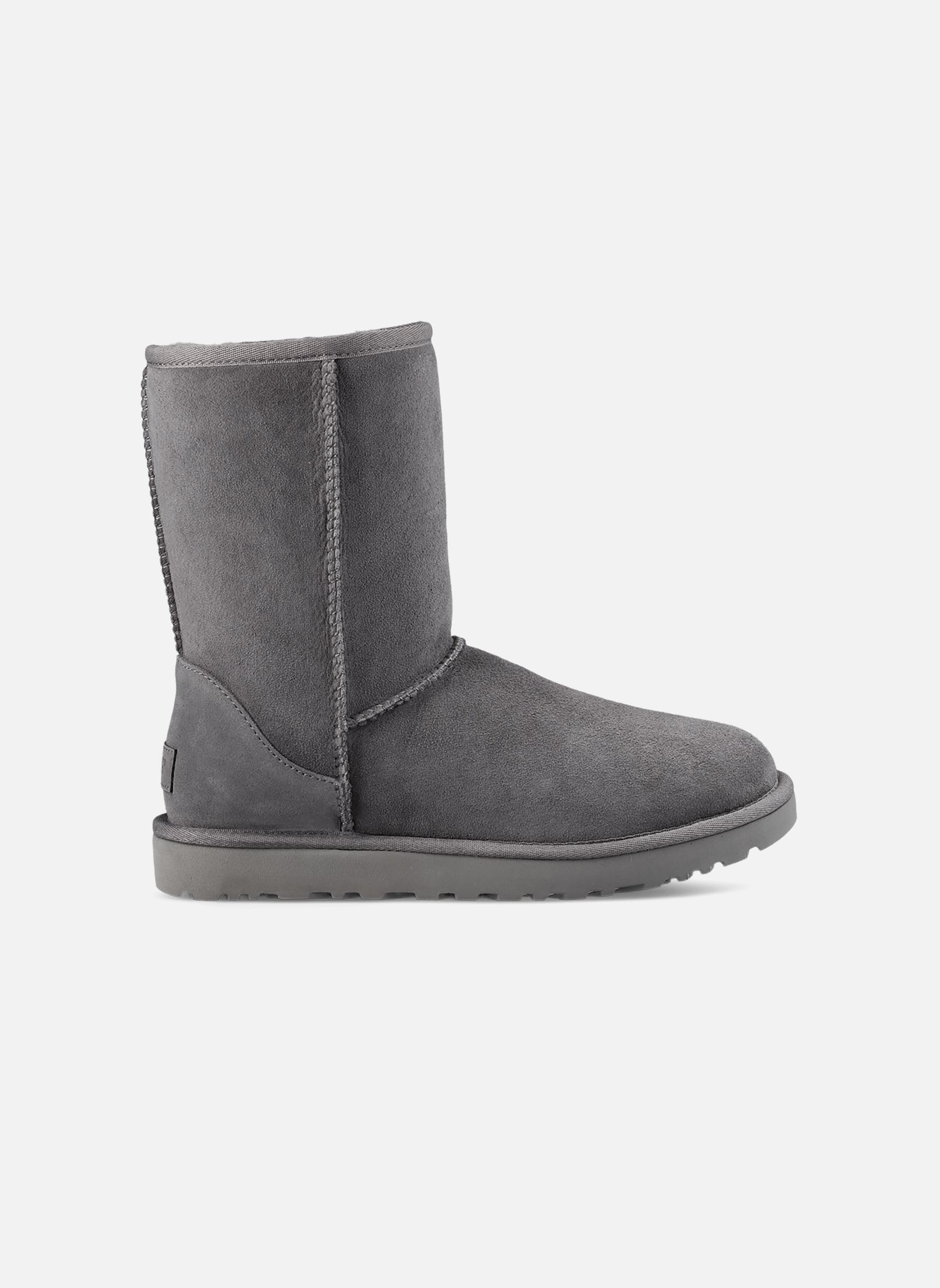 Bottines fourrées W Classic Short II femme gris UGG Bottines fourrées W Classic Short II femme gris GREY