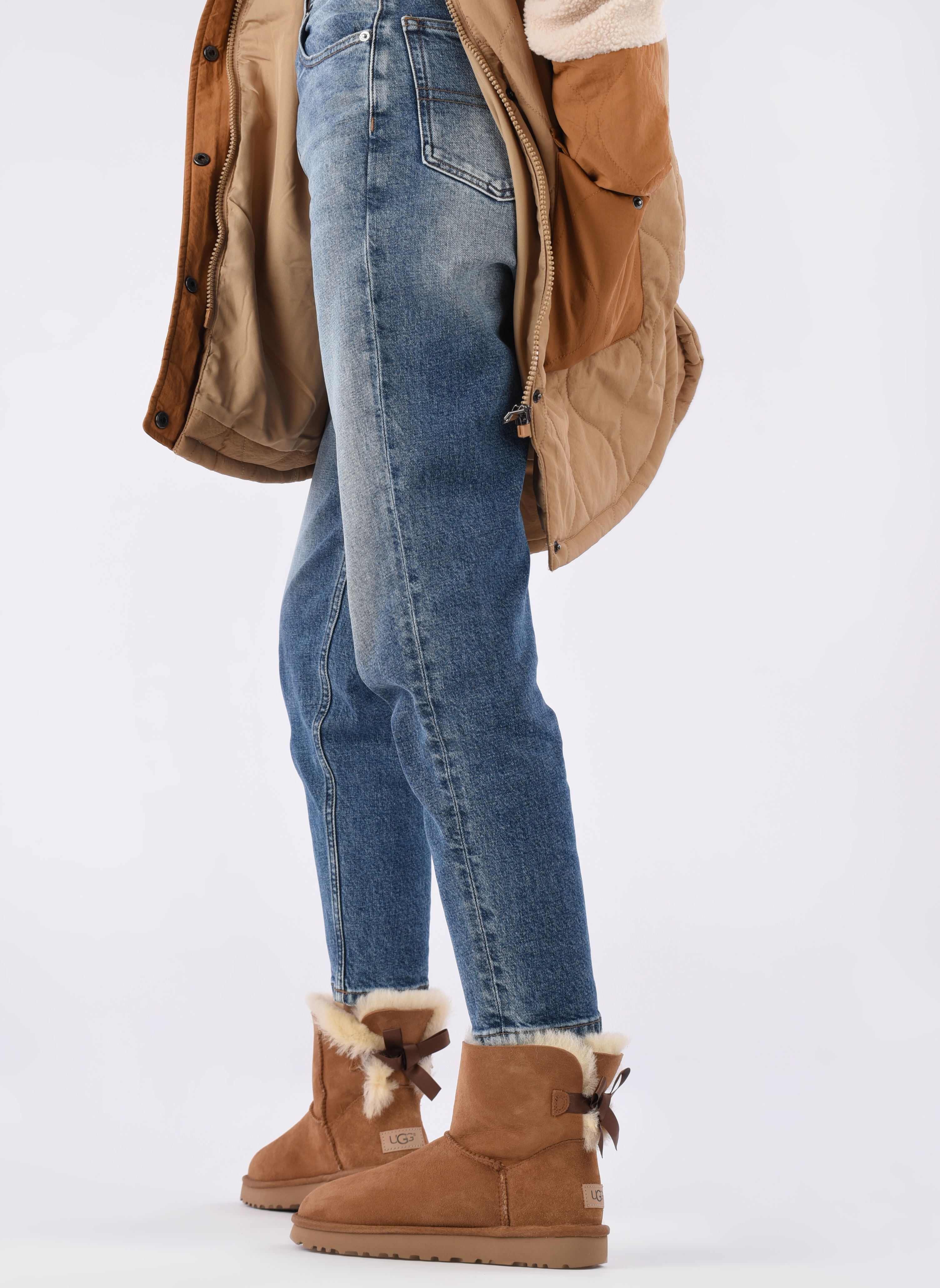 Bestel Comfeet Gevoerde enkellaarsjes URU W16602 dames beige | België