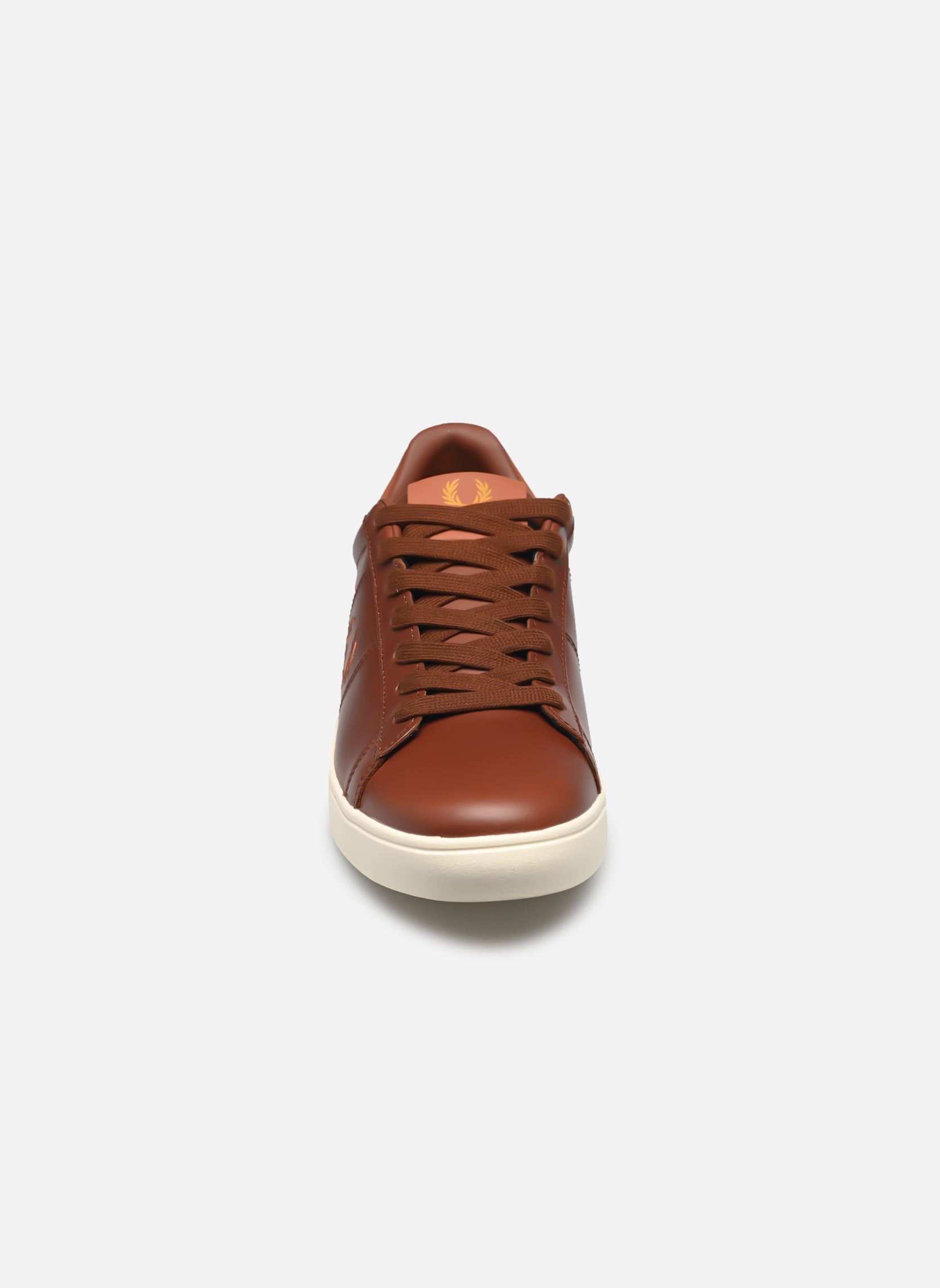 Niedrige Sneaker Spencer Leather herren weiß Fred Perry Niedrige Sneaker Spencer Leather herren weiß CINNAMON