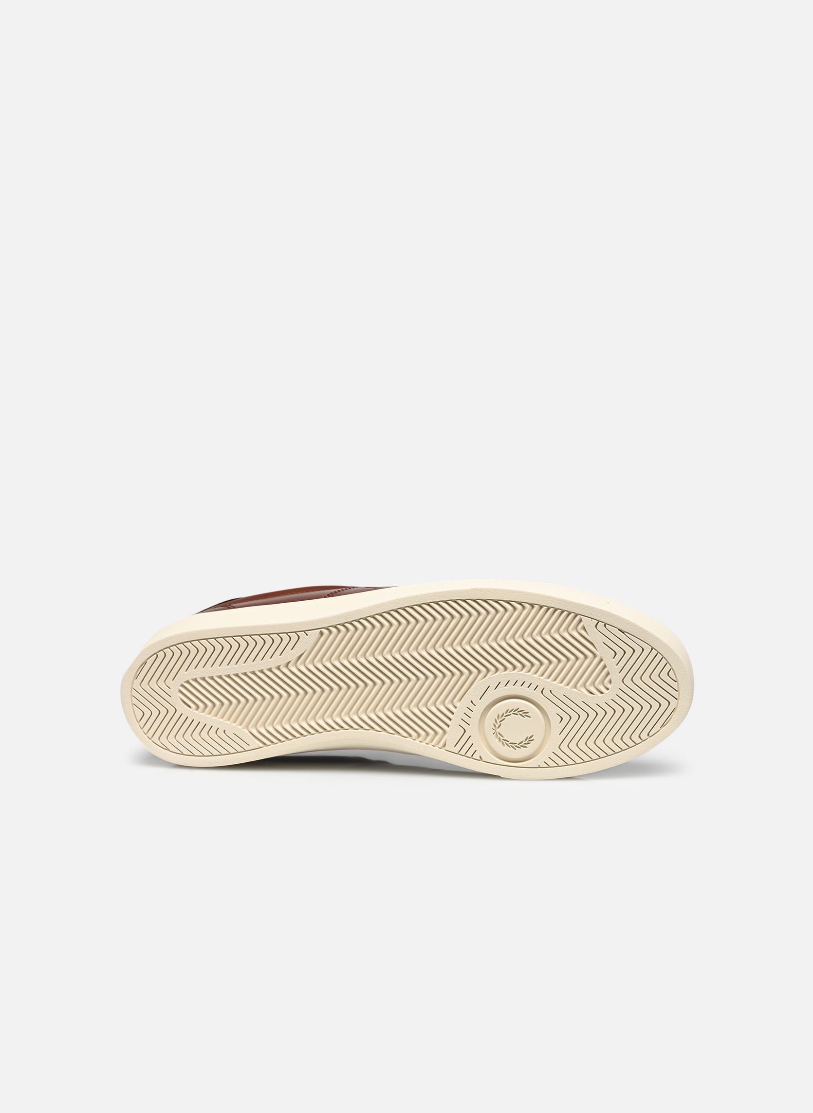 Niedrige Sneaker Spencer Leather herren weiß Fred Perry Niedrige Sneaker Spencer Leather herren weiß CINNAMON