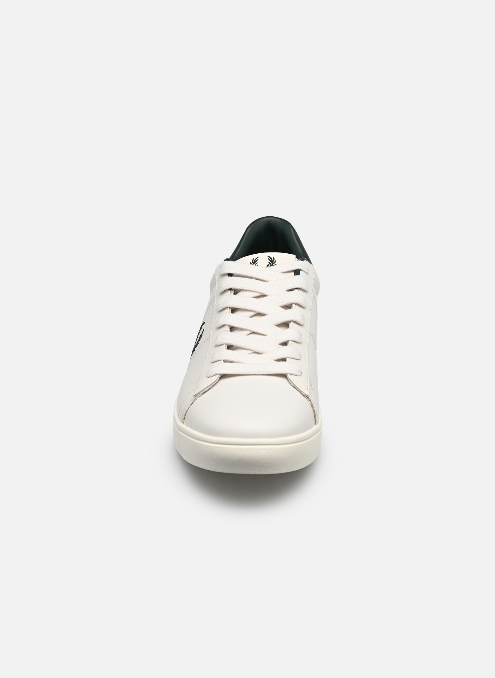 Baskets basses Spencer Leather homme blanc Fred Perry Baskets basses Spencer Leather homme blanc PORCELAIN 3