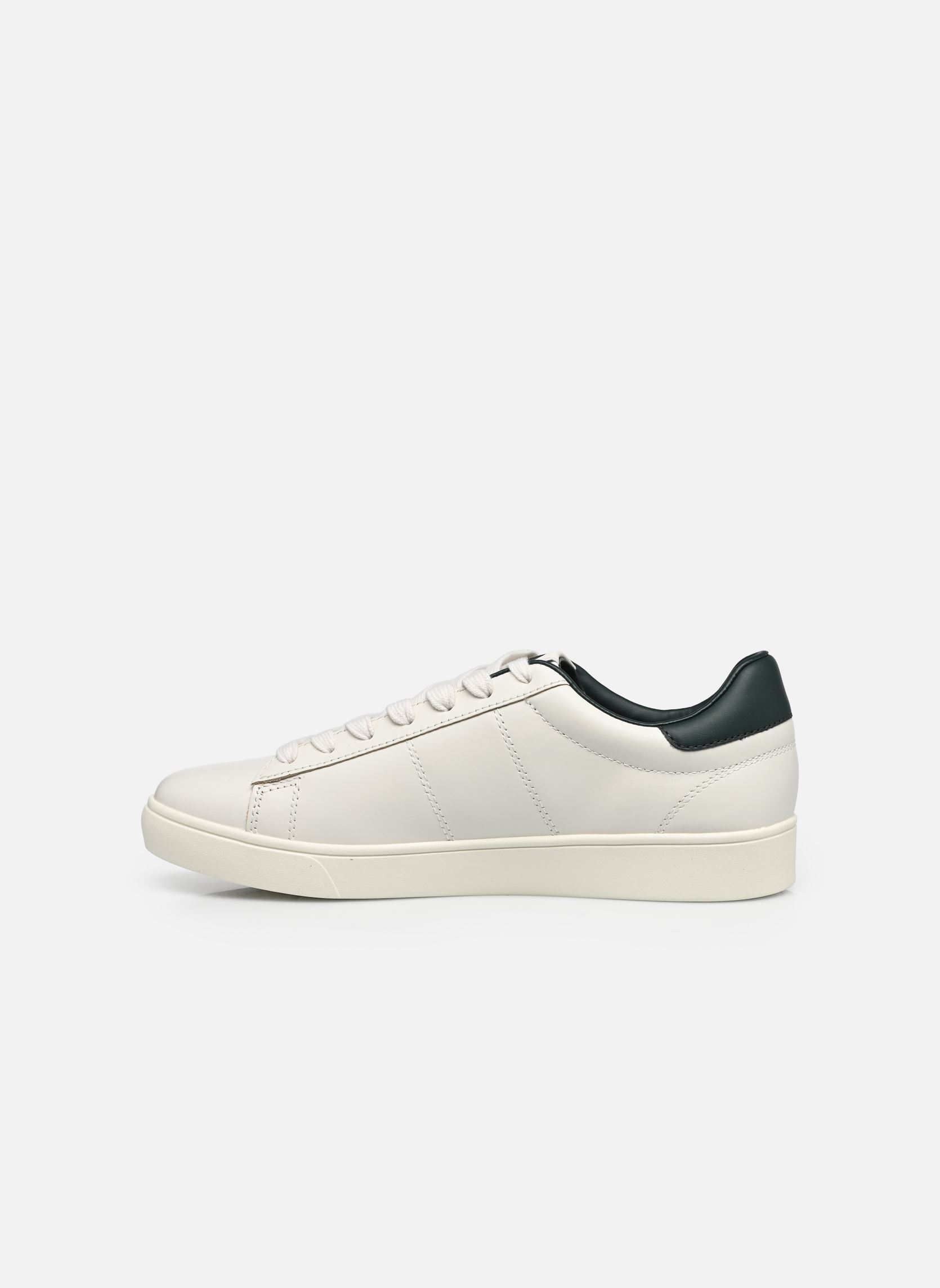 Baskets basses Spencer Leather homme blanc Fred Perry Baskets basses Spencer Leather homme blanc PORCELAIN 3