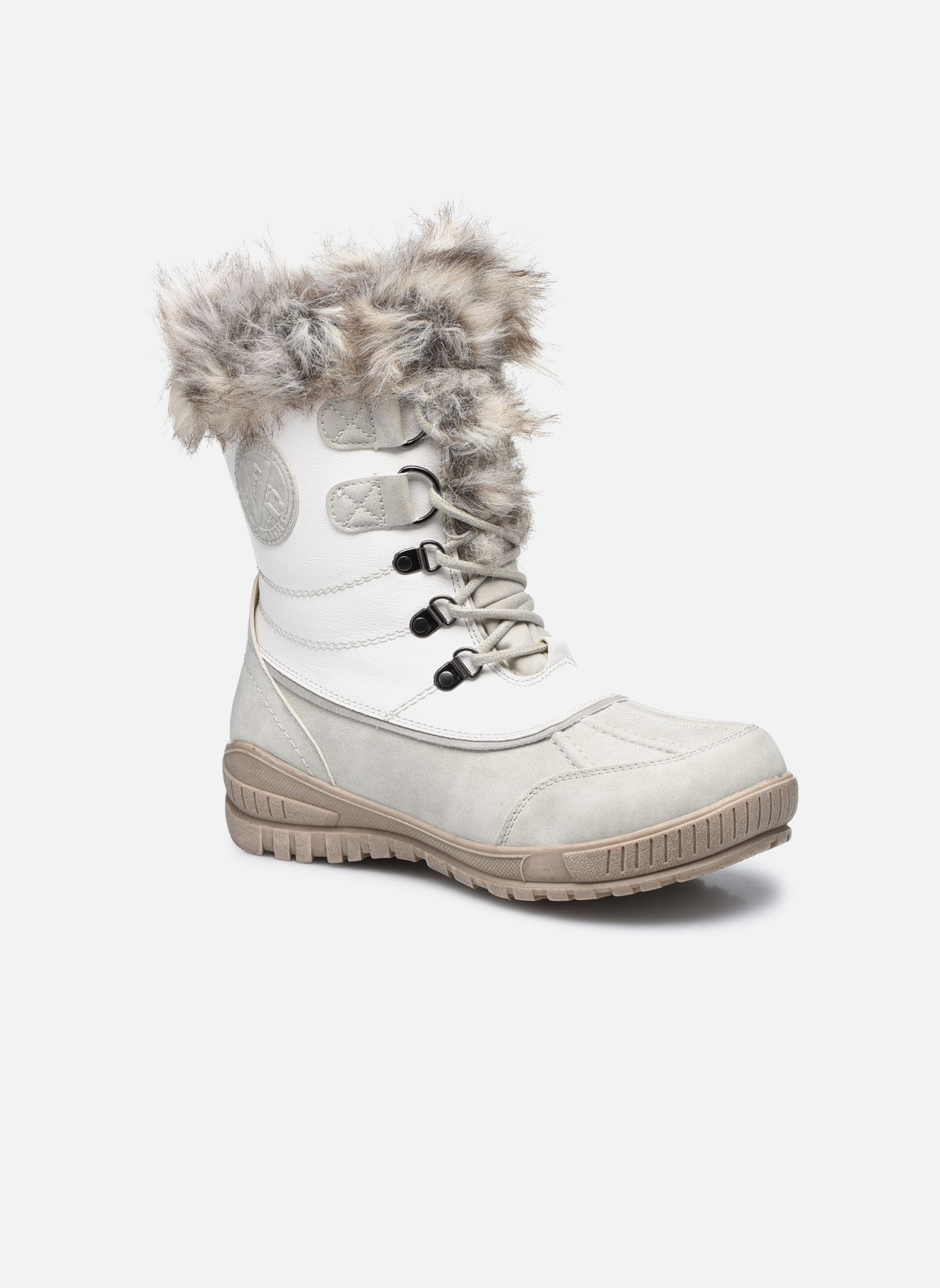 Snowboots Delmos dames wit Kimberfeel Snowboots Delmos dames wit ivoire