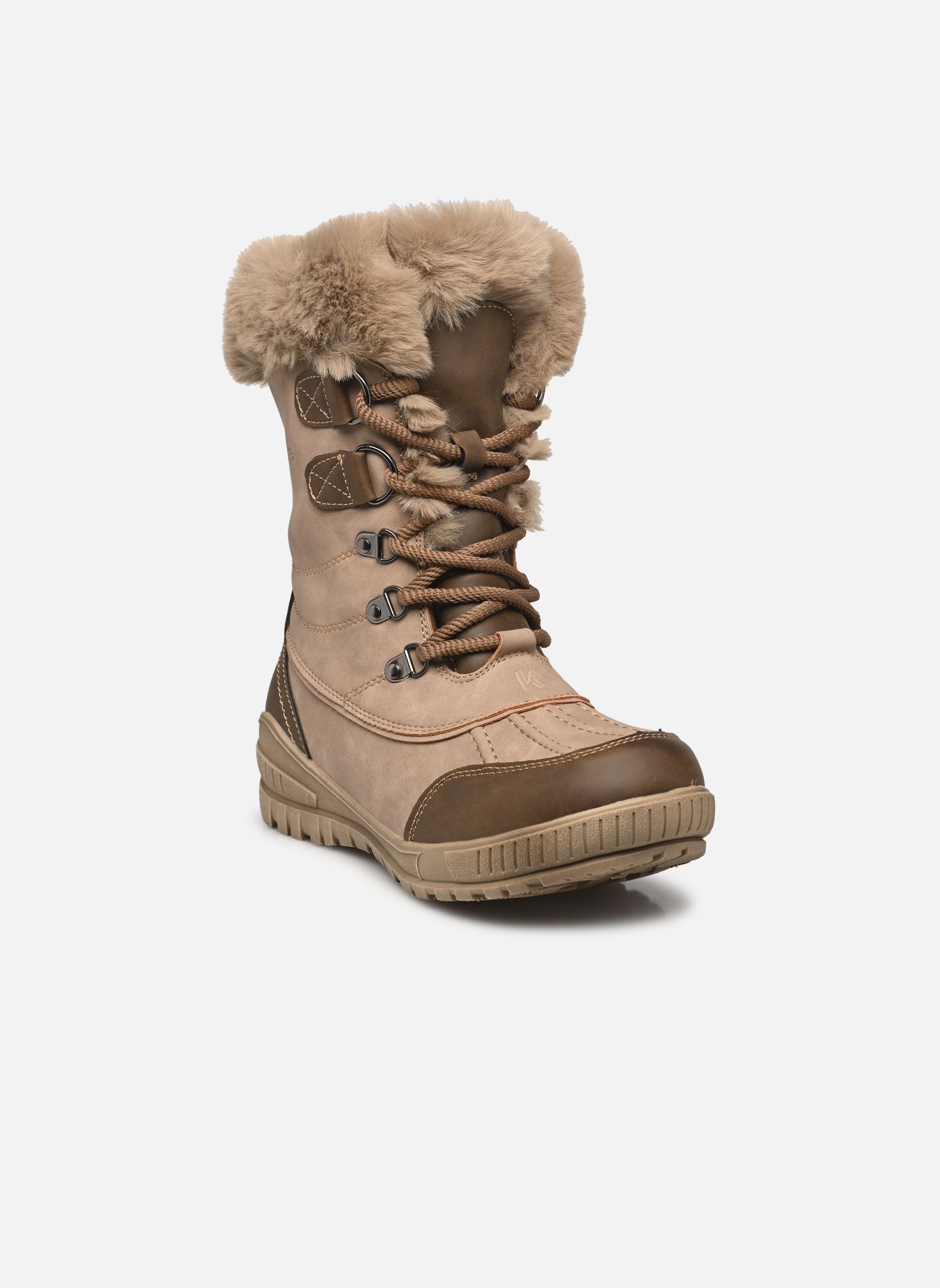 Snowboots Delmos dames bruin Kimberfeel Snowboots Delmos dames bruin Tobacco