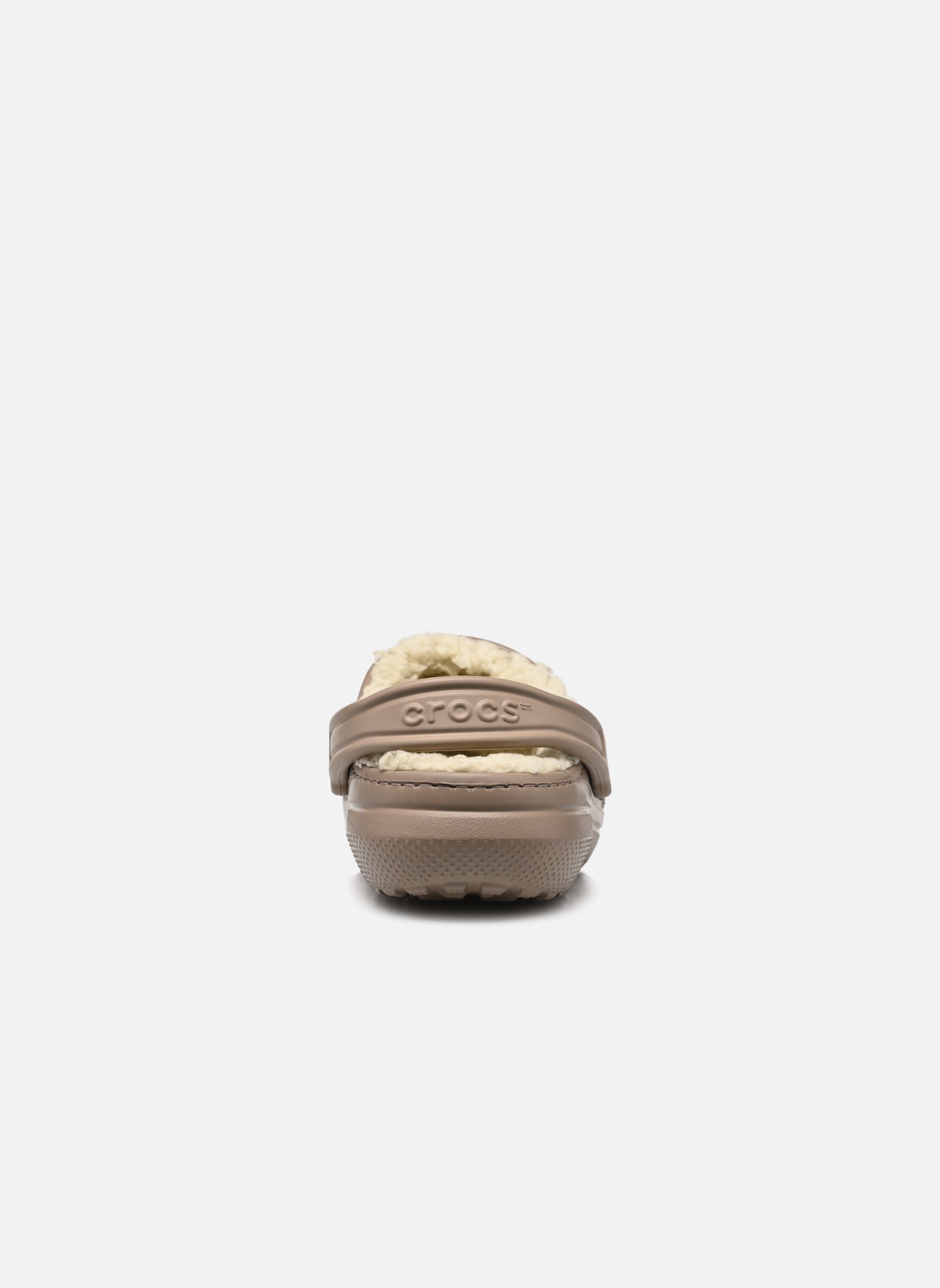 Mules Classic Lined clog W femme beige Crocs Mules Classic Lined clog W femme beige MUSHROOM / BONE