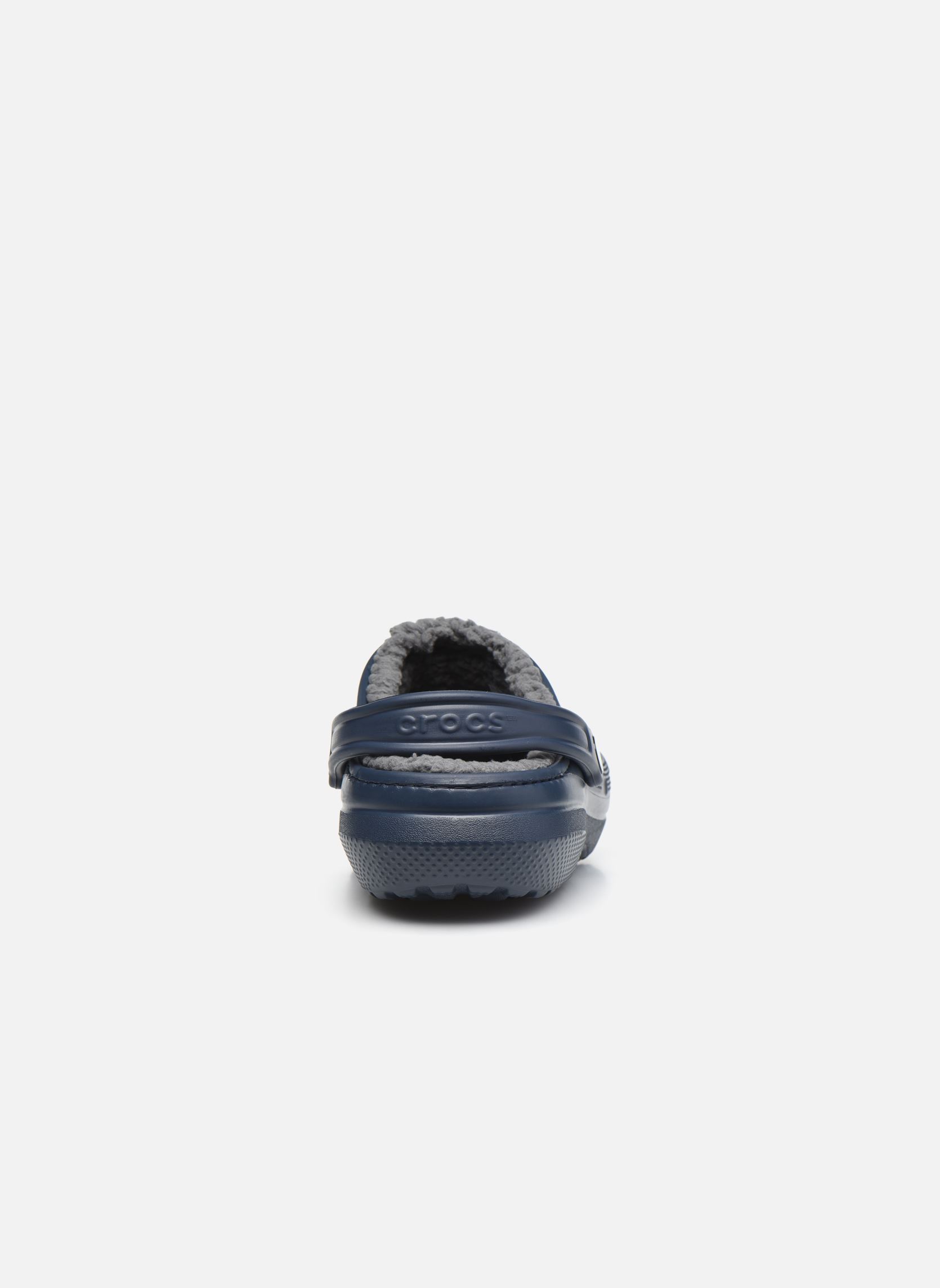 Pantoletten Classic Lined Clog blau Crocs Pantoletten Classic Lined Clog blau NAVY CHARCOAL