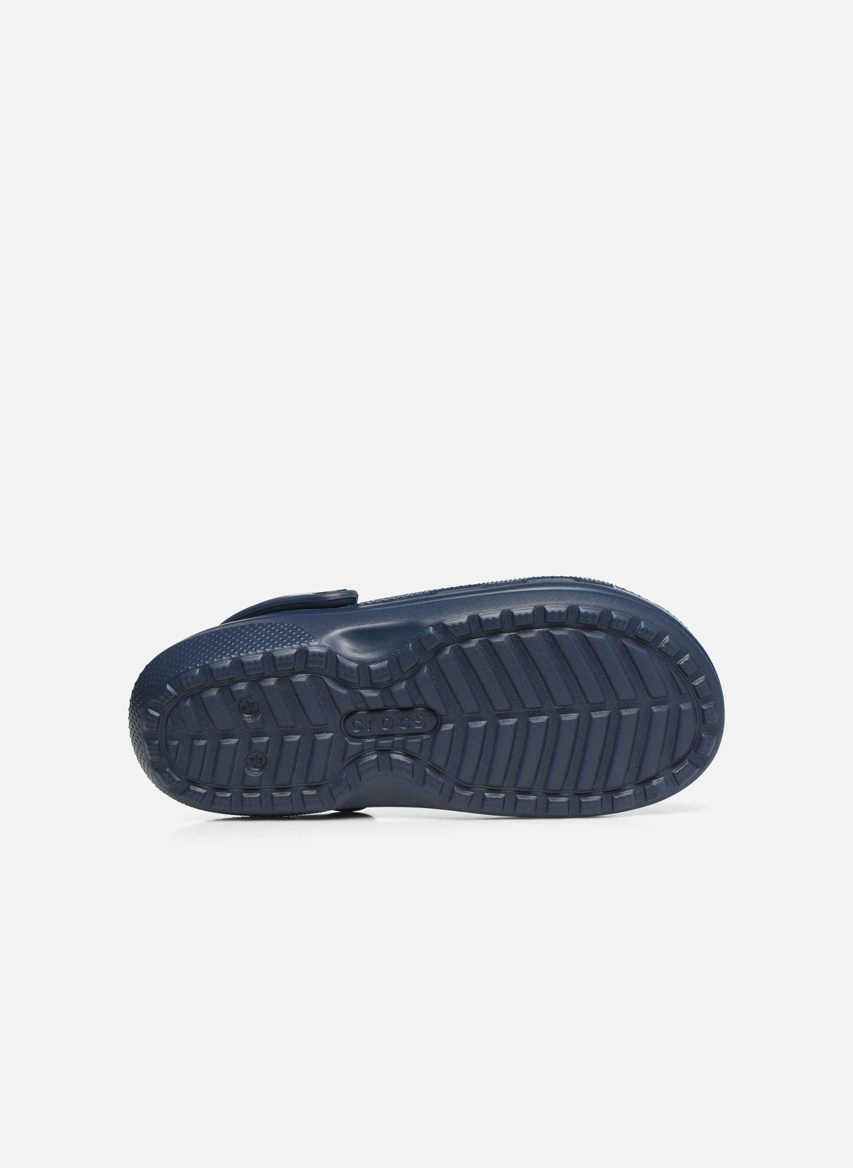 Pantoletten Classic Lined Clog blau Crocs Pantoletten Classic Lined Clog blau NAVY CHARCOAL