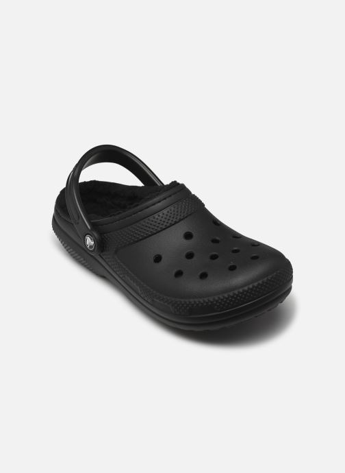 Crocs Mules Classic Lined Clog femme noir