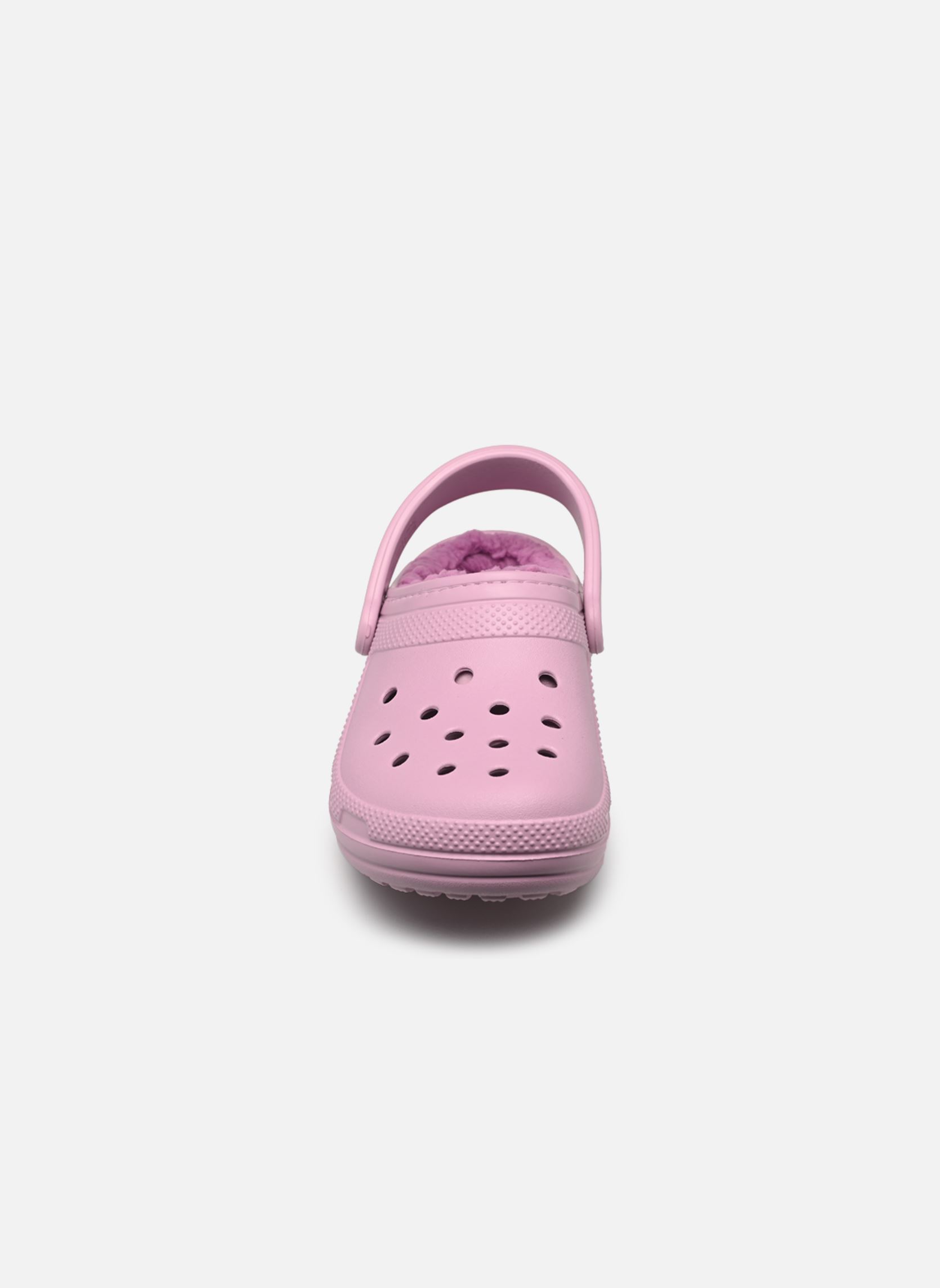 Pantoletten Classic Lined Clog damen rosa Crocs Pantoletten Classic Lined Clog damen rosa HYDRANGEA