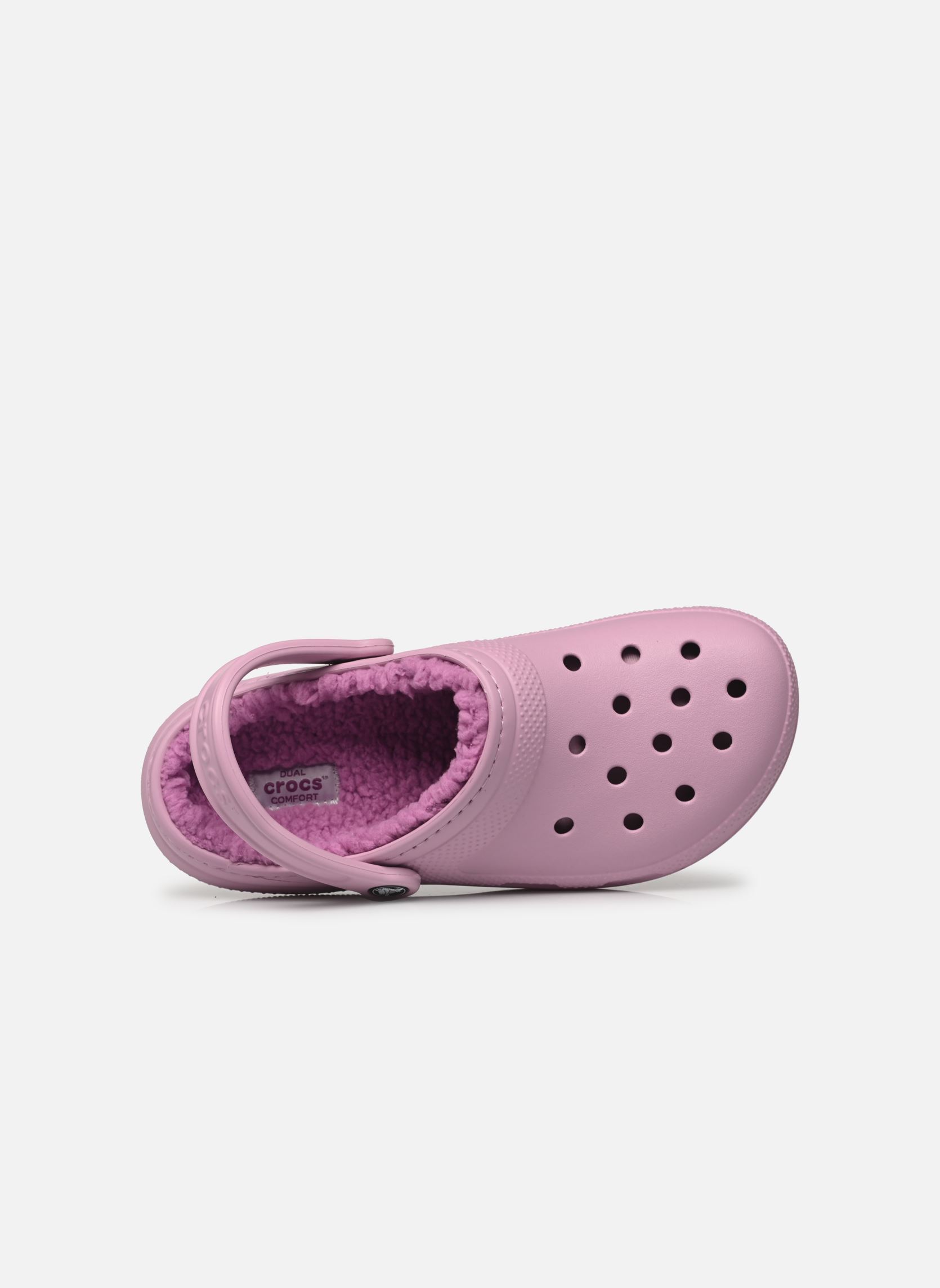 Pantoletten Classic Lined Clog damen rosa Crocs Pantoletten Classic Lined Clog damen rosa HYDRANGEA