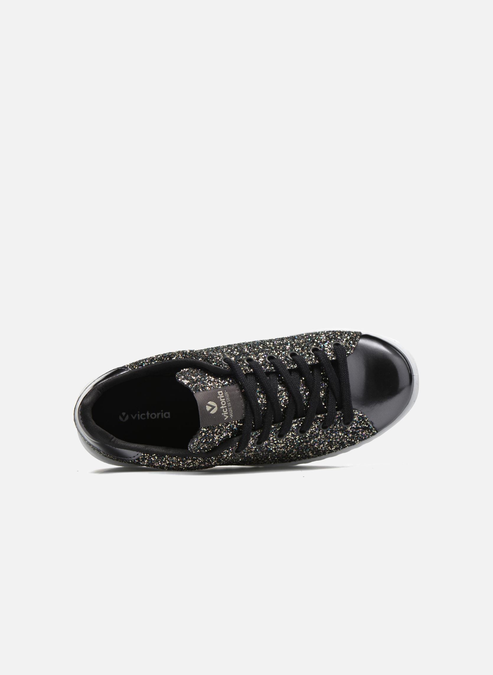 Baskets basses Tenis Glitter W femme noir Victoria Baskets basses Tenis Glitter W femme noir Antracita
