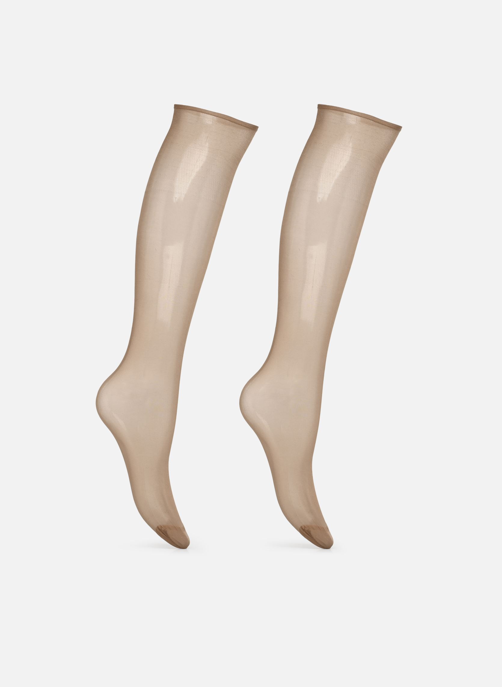 Mi-bas Sublim Voile Brillant Mi-Bas 15D X2 femme transparent Dim Mi-bas Sublim Voile Brillant Mi-Bas 15D X2 femme transparent GAZELLE