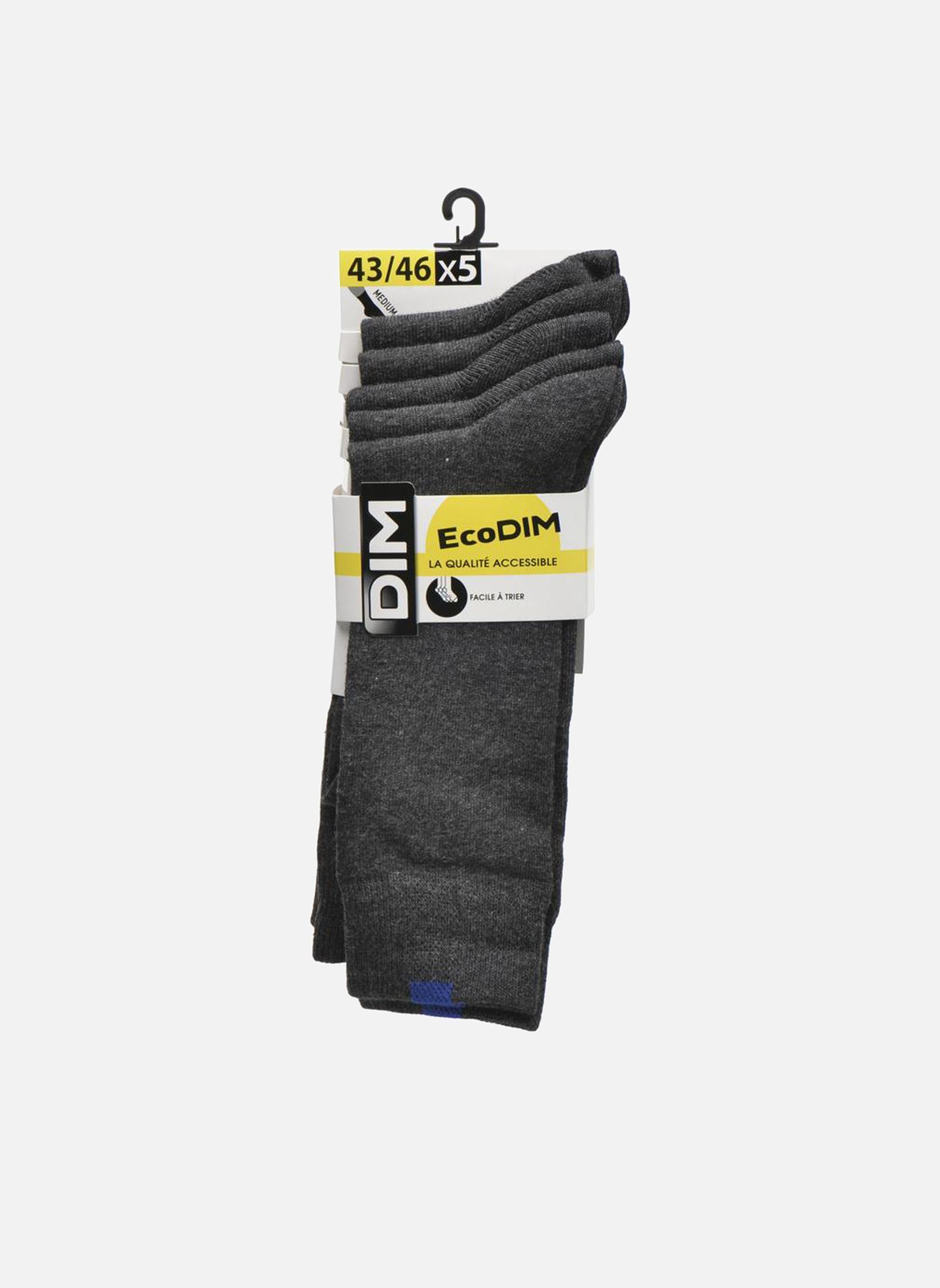 Chaussettes Ecodim Mi-Chaussettes X5 homme gris Dim Chaussettes Ecodim Mi-Chaussettes X5 homme gris GRIS MOYEN