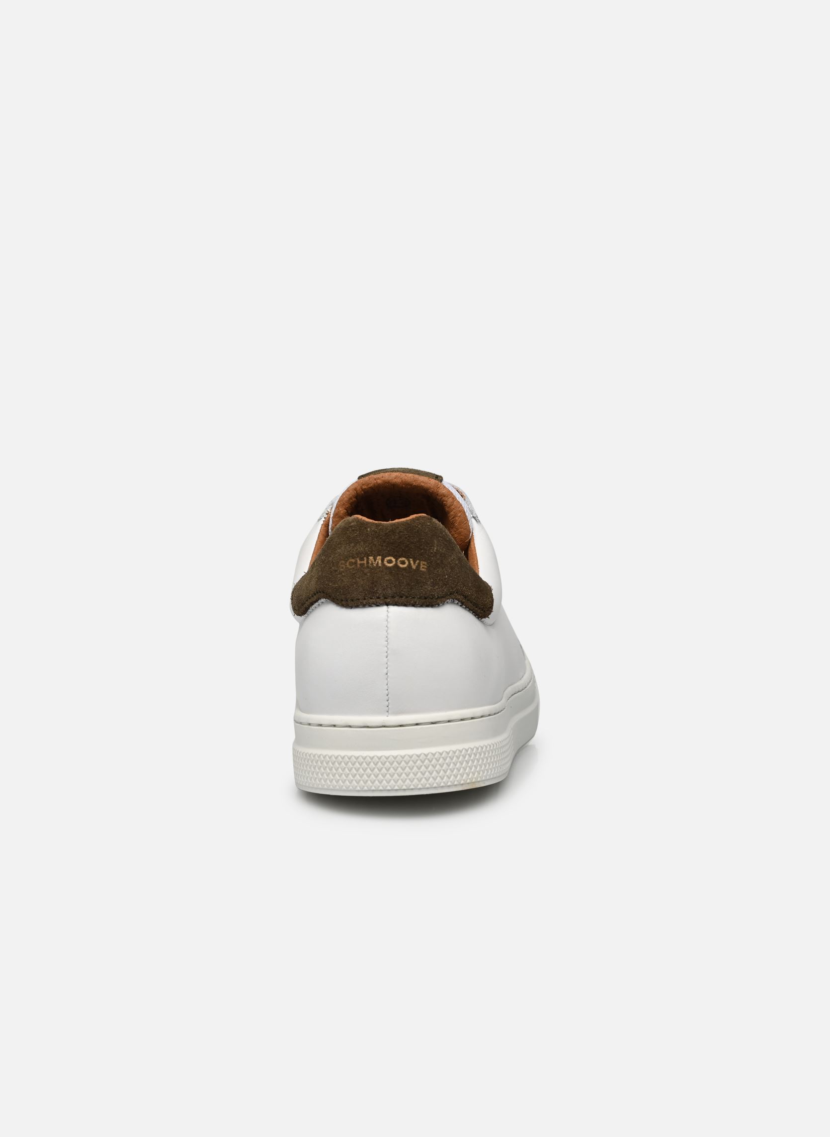 Niedrige Sneaker Spark Clay herren weiß Schmoove Niedrige Sneaker Spark Clay herren weiß WHITE/FORET