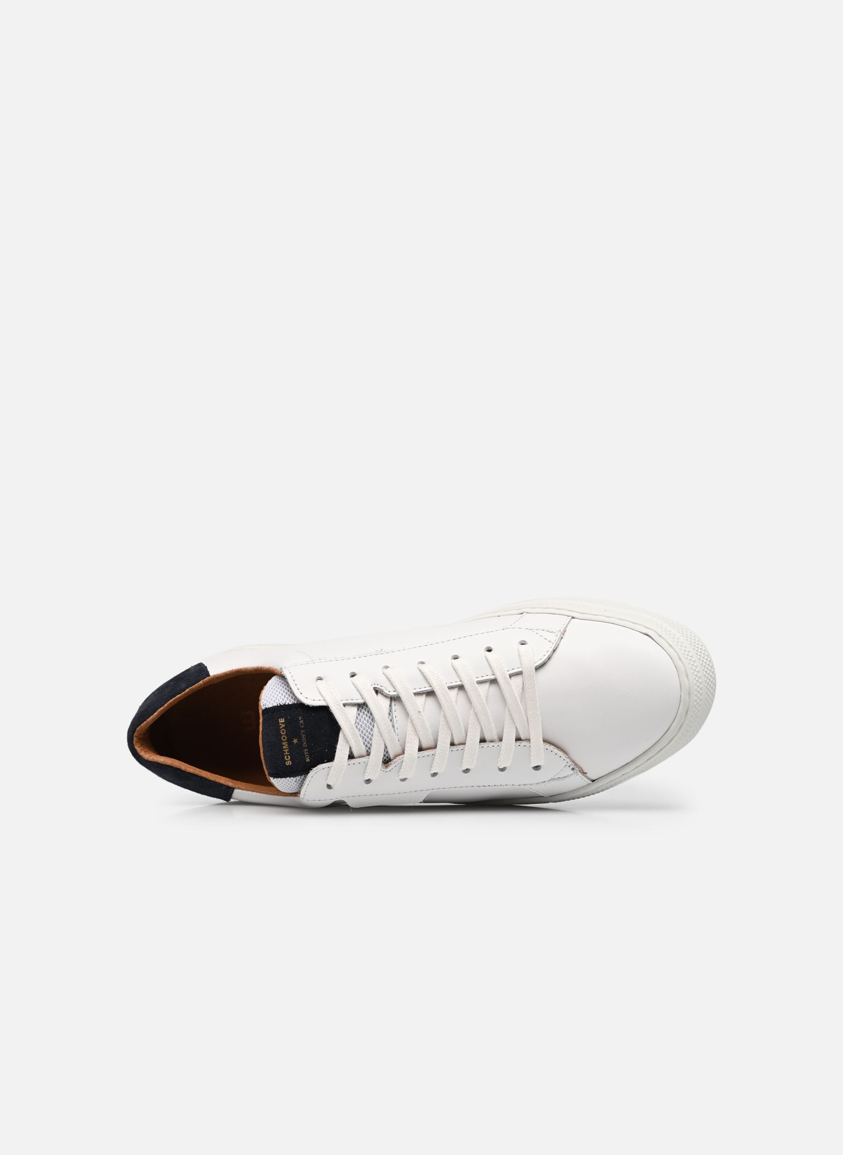 Sneakers basse Spark Clay uomo bianco Schmoove Sneakers basse Spark Clay uomo bianco WHITE/AZUL