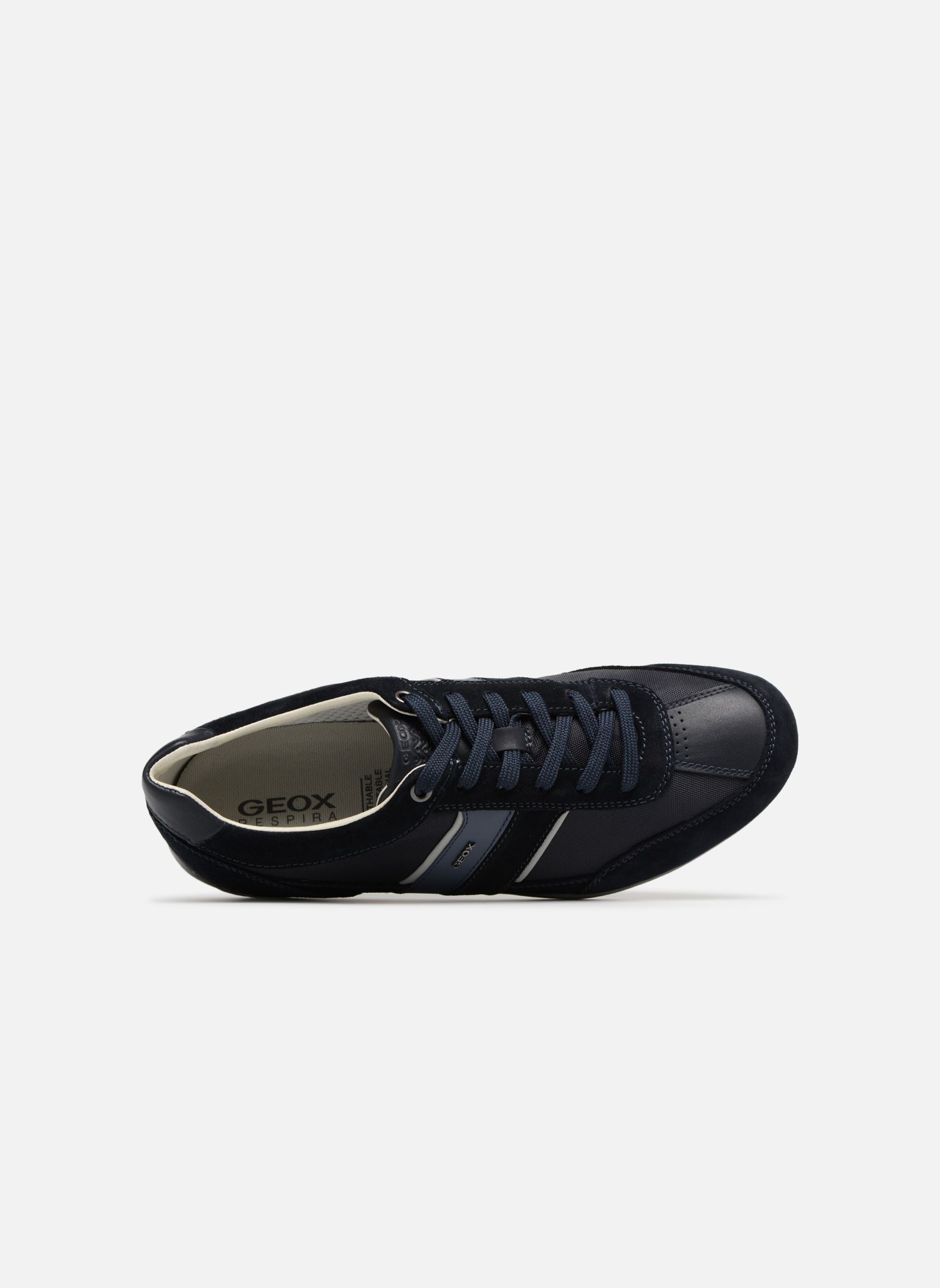 Baskets basses U WELLS C U52T5C homme bleu Geox Baskets basses U WELLS C U52T5C homme bleu Dk Navy