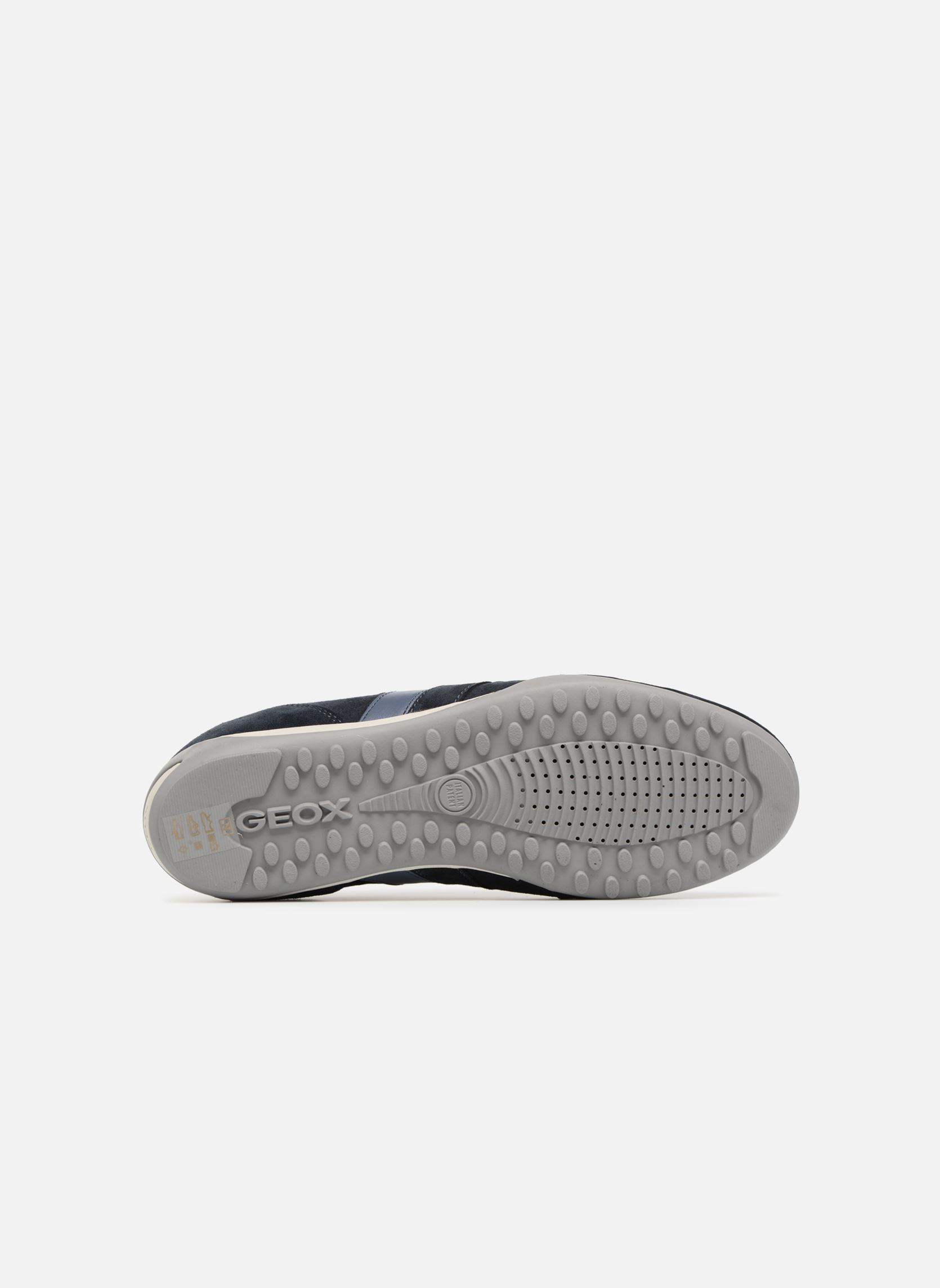 Baskets basses U WELLS C U52T5C homme bleu Geox Baskets basses U WELLS C U52T5C homme bleu Dk Navy
