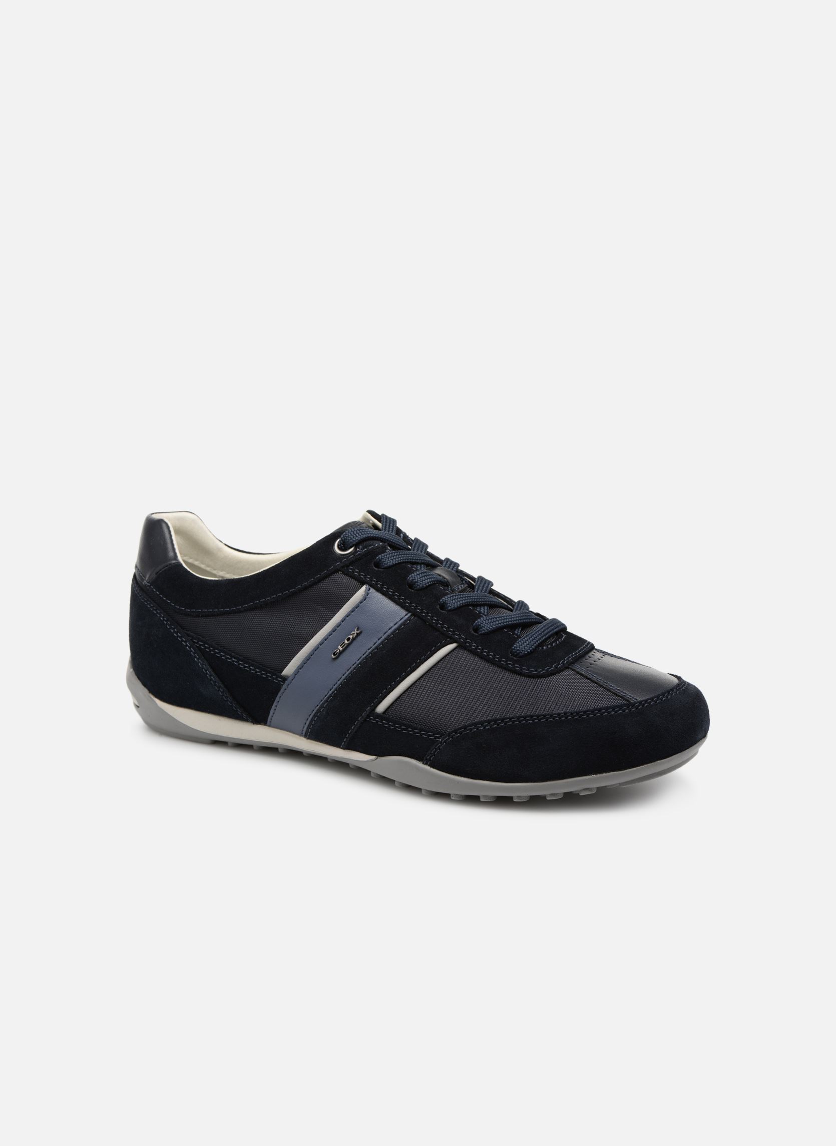 Baskets basses U WELLS C U52T5C homme bleu Geox Baskets basses U WELLS C U52T5C homme bleu Dk Navy