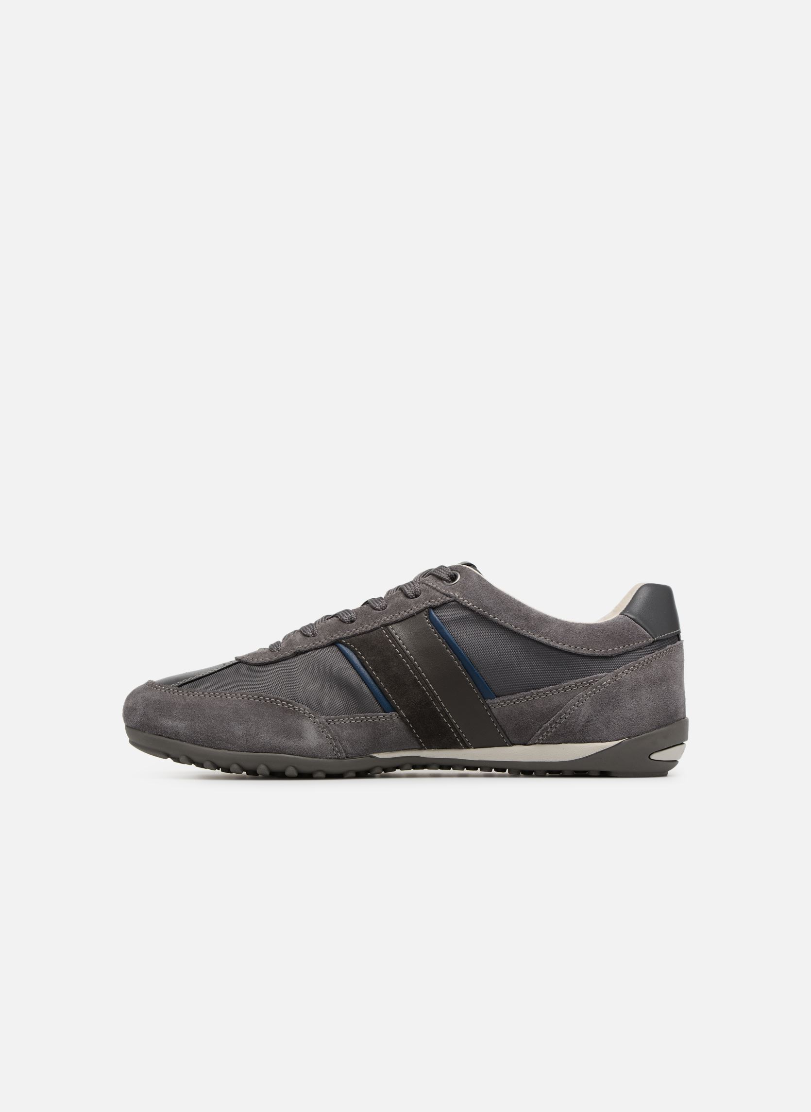 Baskets basses U WELLS C U52T5C homme gris Geox Baskets basses U WELLS C U52T5C homme gris DK GREY