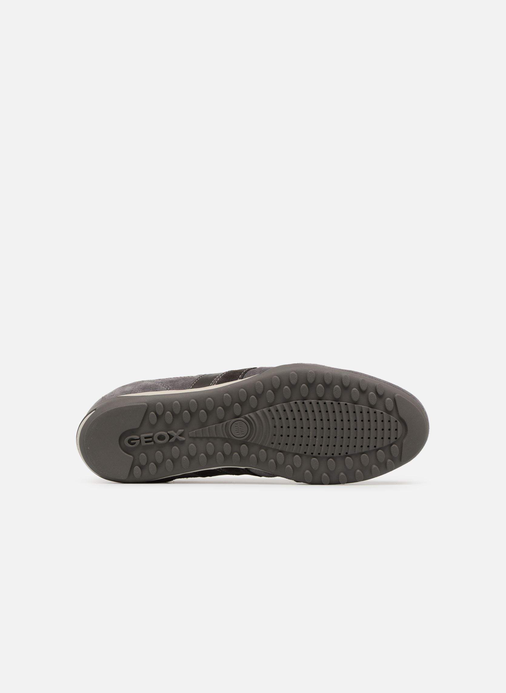 Baskets basses U WELLS C U52T5C homme gris Geox Baskets basses U WELLS C U52T5C homme gris DK GREY