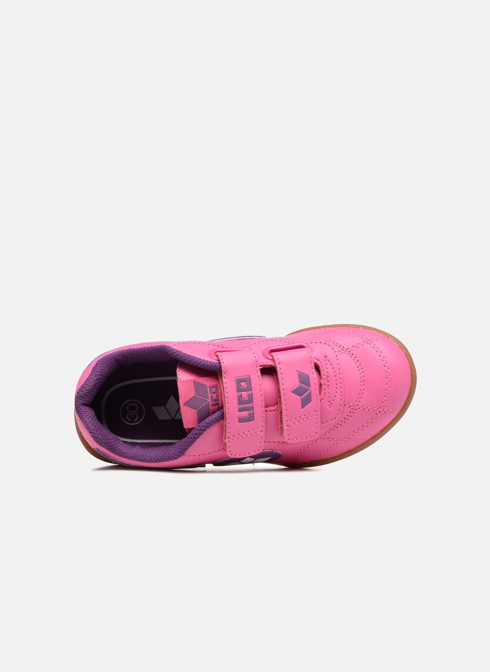 Baskets basses Bernie V fille rose Lico Baskets basses Bernie V fille rose PINK LILA WEISS