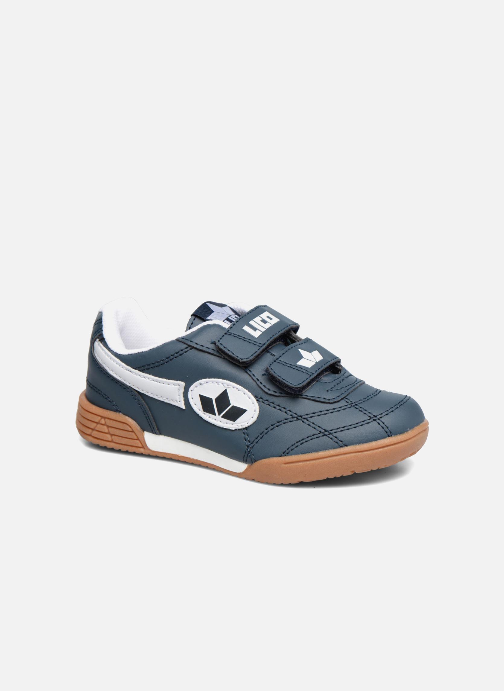 Baskets basses Bernie V garçon bleu Lico Baskets basses Bernie V garçon bleu MARINE WEISS