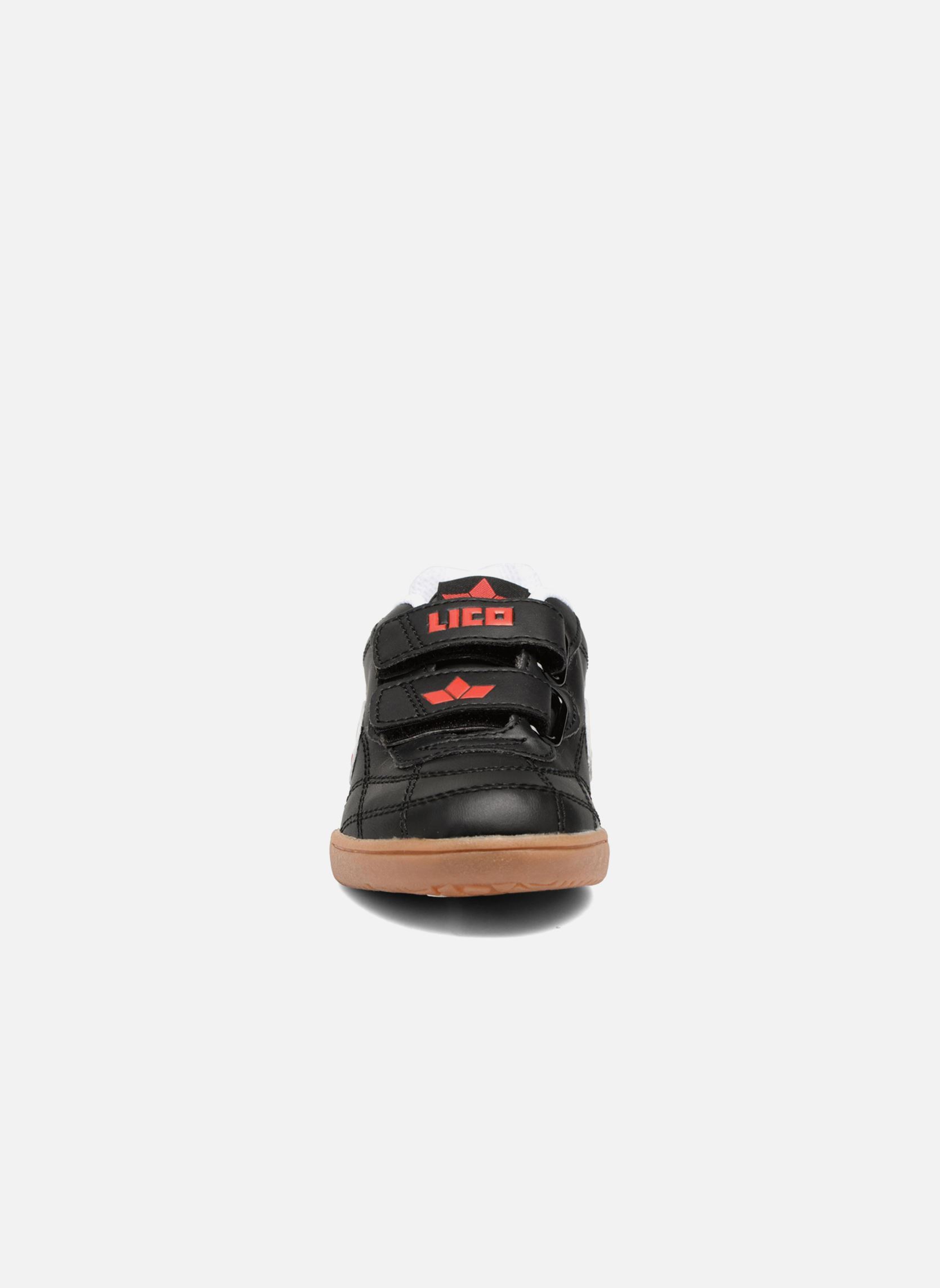 Baskets basses Bernie V garçon noir Lico Baskets basses Bernie V garçon noir SCHWARZ WEISS ROT